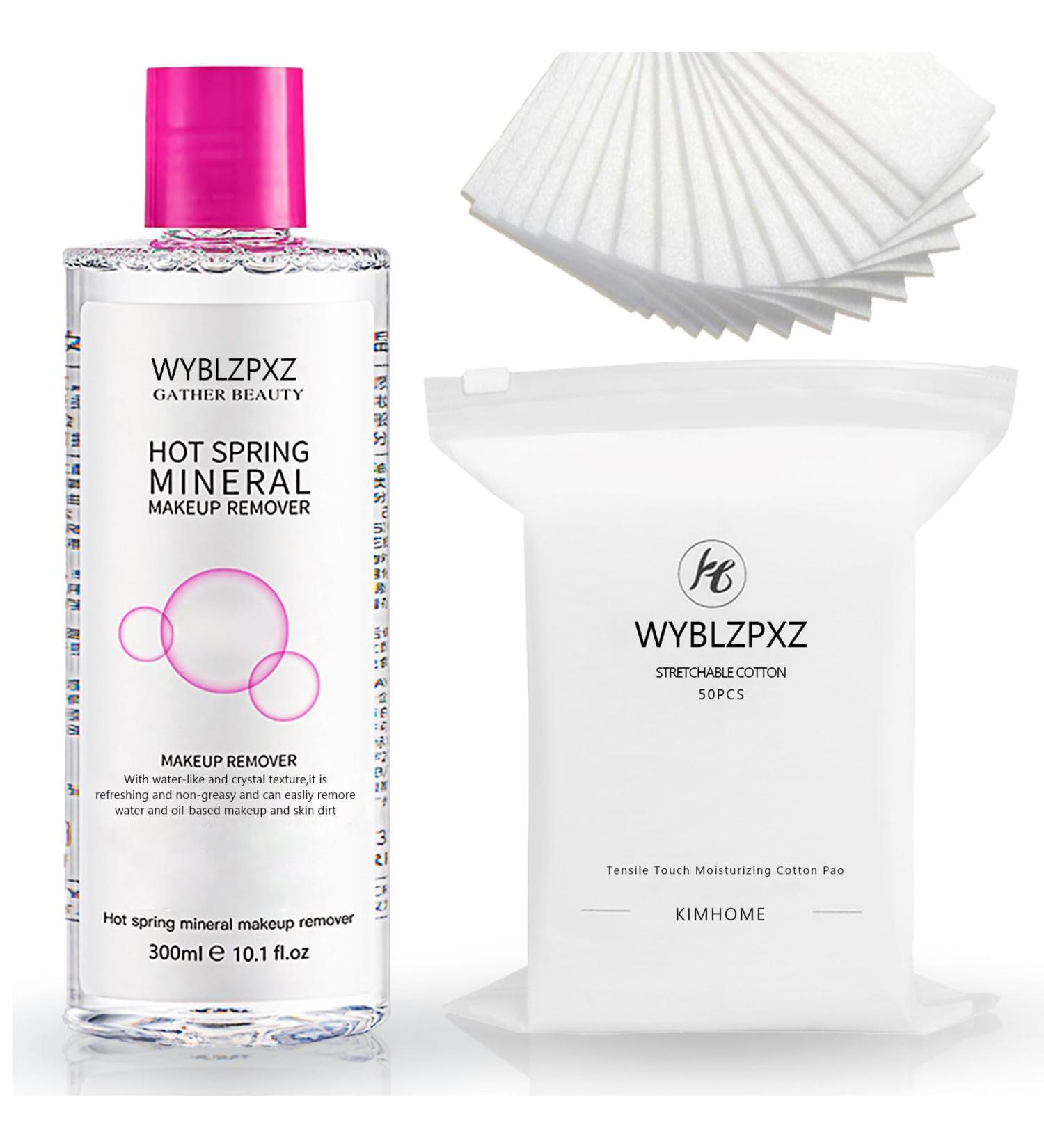 Buy Hydrating Facial Makeup Remover Kit - Gentle Oil-Free Cleaner for Normal to Sensitive Skin | Includes Cotton Pads | Premium Makeup Removal Set for Women - Ships Internationally - Buy Online on GoSupps.com