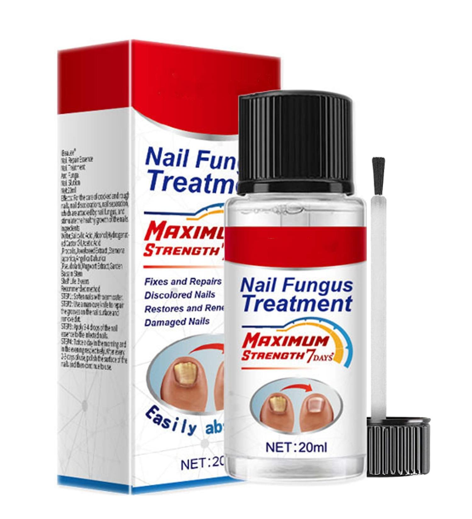 Extra Strong Fungal Nail Treatment 20ml - Premium Toenail and Fingernail Fungus Eliminator - Anti-Fungal Repair and Strengthening - 1 PCS - Buy Online on GoSupps.com