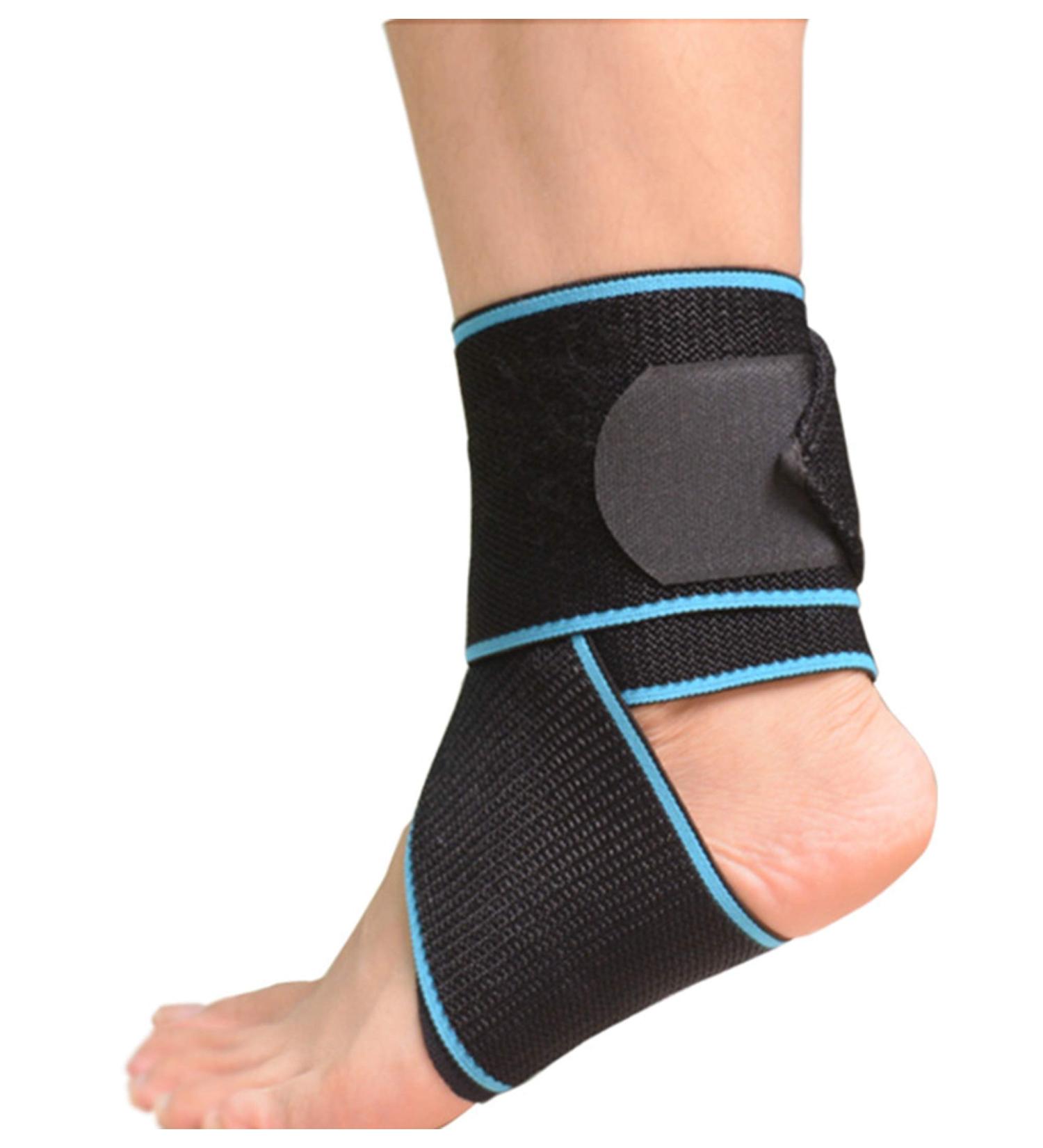 Buy FixtureDisplays 1 Piece Ankle Support & Heel Wrap Brace - Adjustable Foot Brace for Comfort & Ankle Pressure Relief (15349-1PK) - International Shipping Available - Buy Online on GoSupps.com
