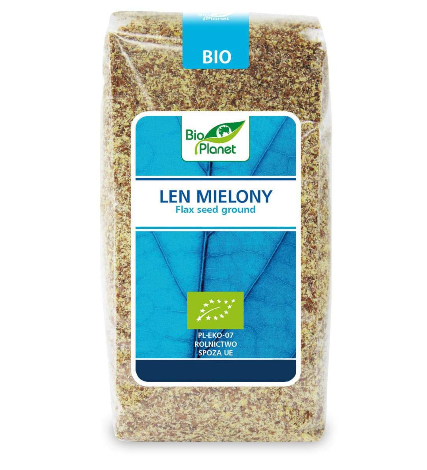 ORGANIC ground flax 350 g - BIO PLANET