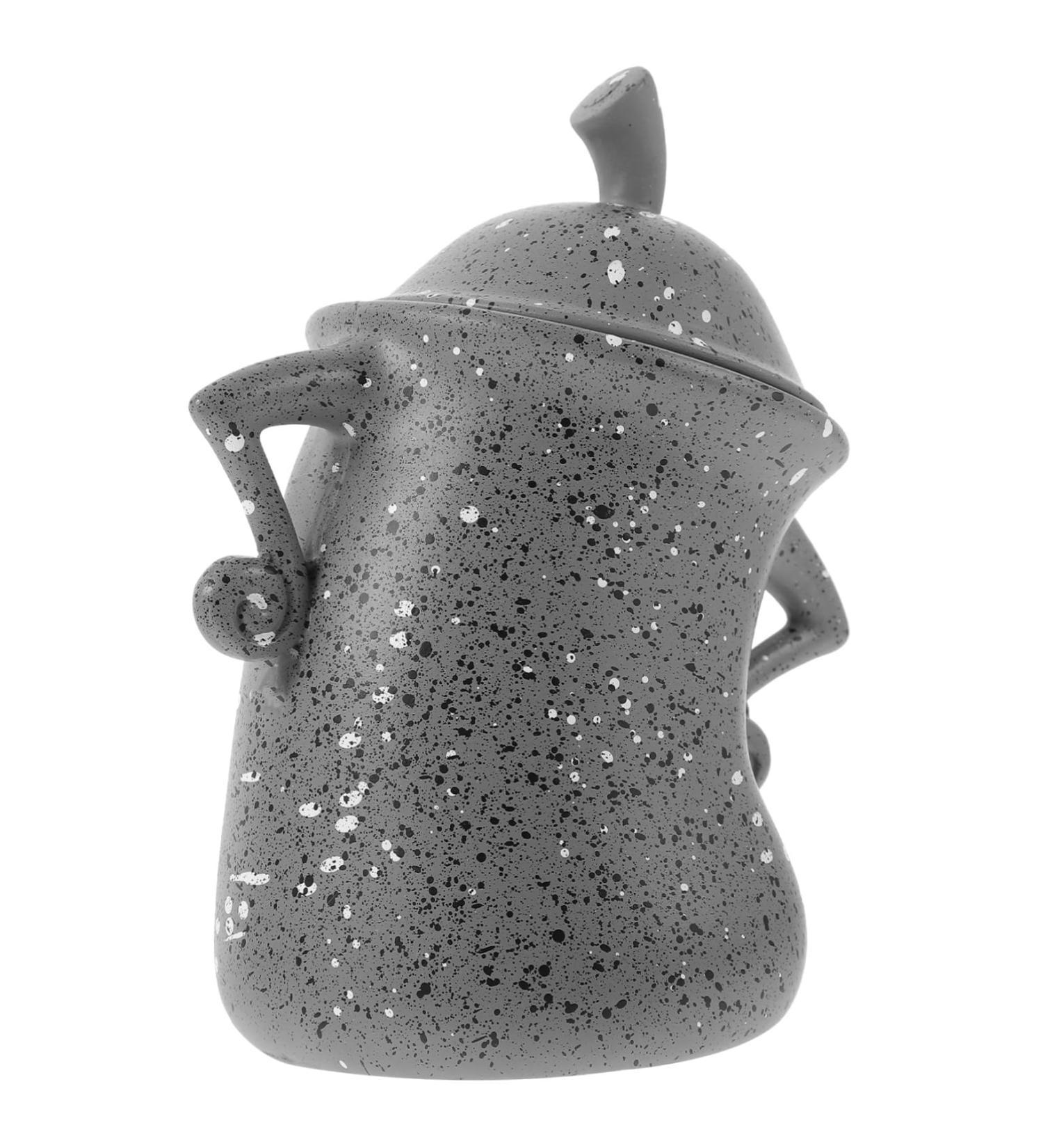 HOMSFOU Sealing Storage Canister Multi-function Coffee Bean Canister Sealed Canister Kitchen Coffee Bean Canister Home Supply Funny Canister Desktop Resin Convenience Jar Office - Buy Online on GoSupps.com