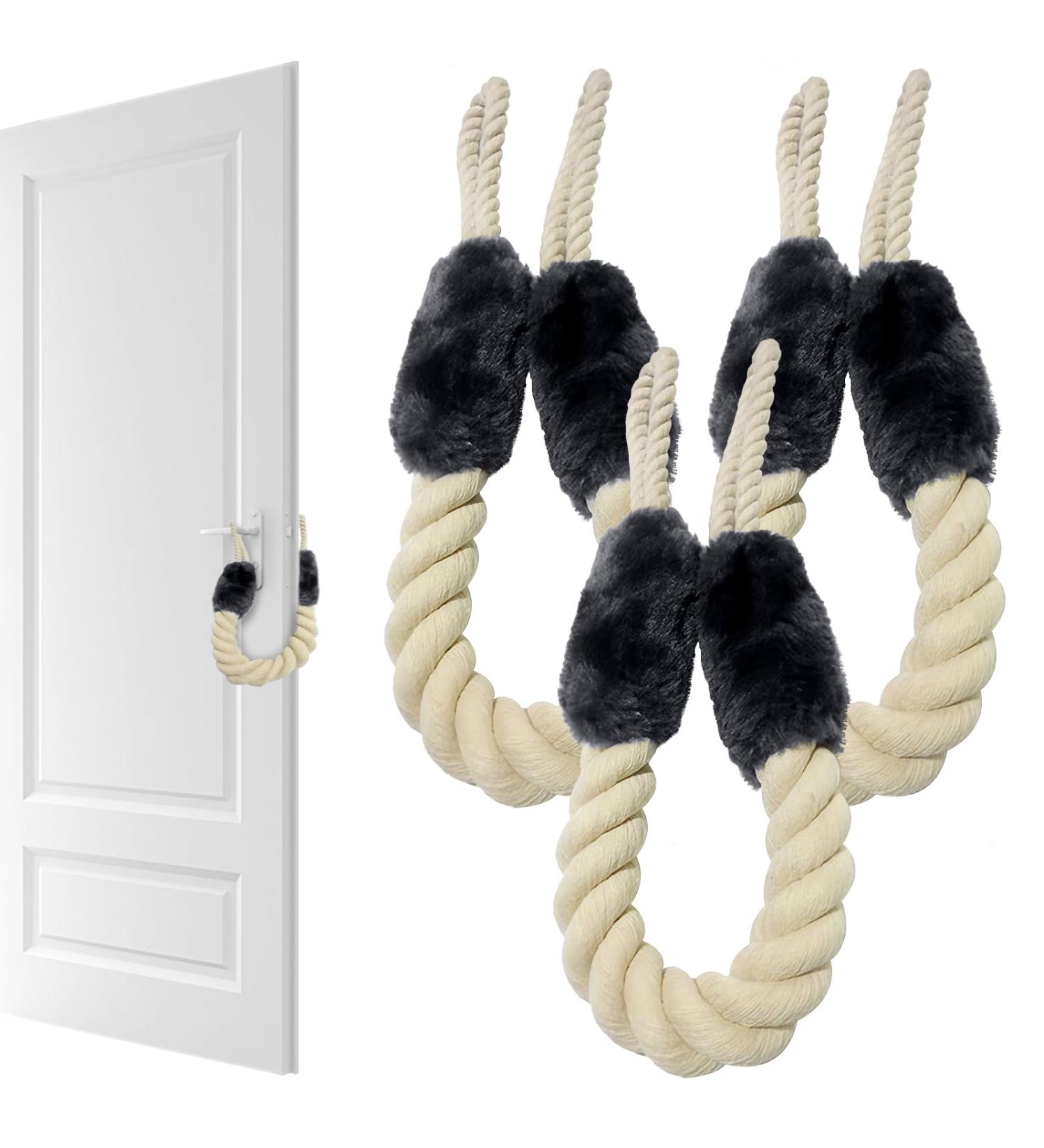 Sternen Hour Door Protection 3-Piece Cotton Clamping Protection for Kids & Pets Black Finger Guard - Buy Online on GoSupps.com