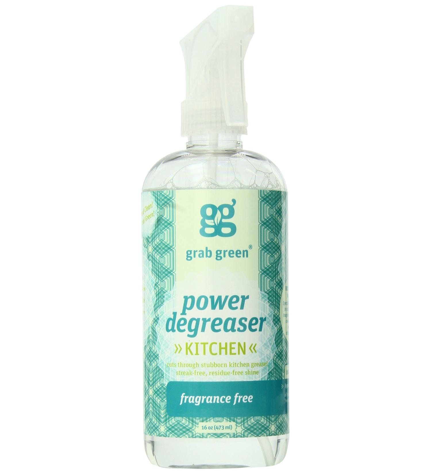 Grab Green Unscented Kitchen Power Degreaser 16 oz - Effective Natural Cleaning Solution - Buy Online on GoSupps.com