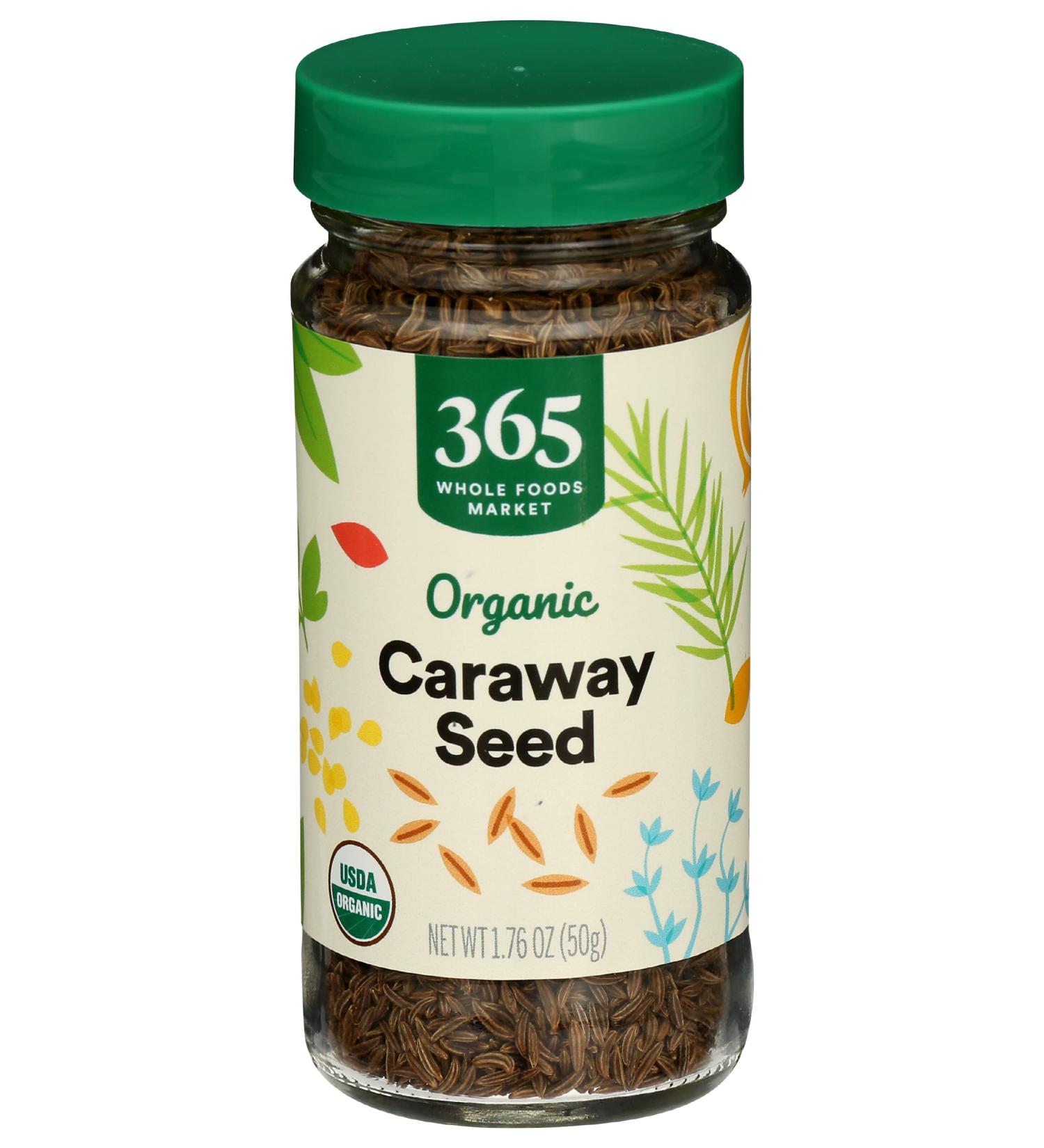 Whole Foods Market Caraway Seed Organic 1.76 oz - Premium Quality Spice - Buy Online on GoSupps.com