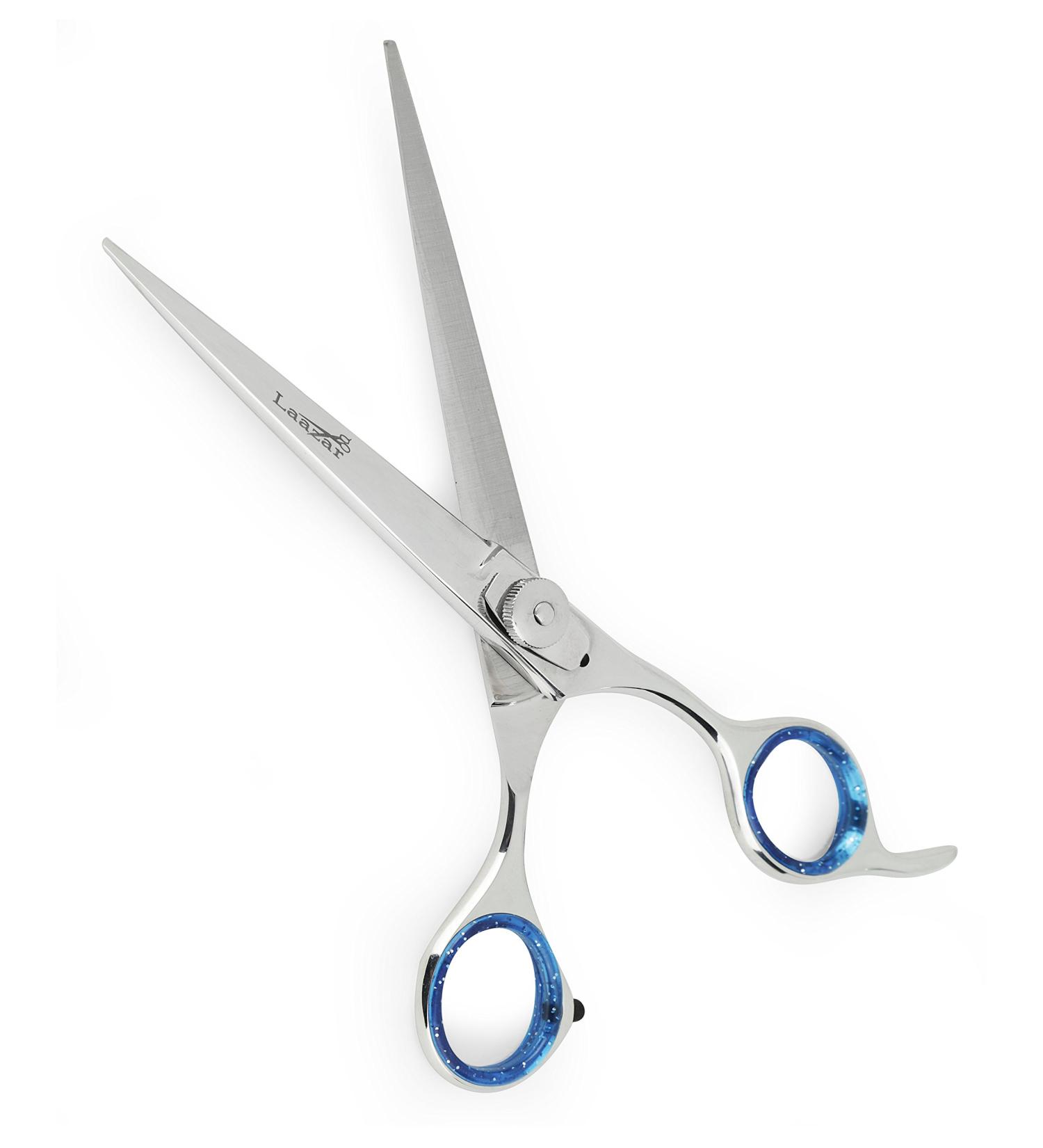Laazar Pro 8 Straight Pet Grooming Shears - Professional Dog Grooming Scissors - Buy Online on GoSupps.com