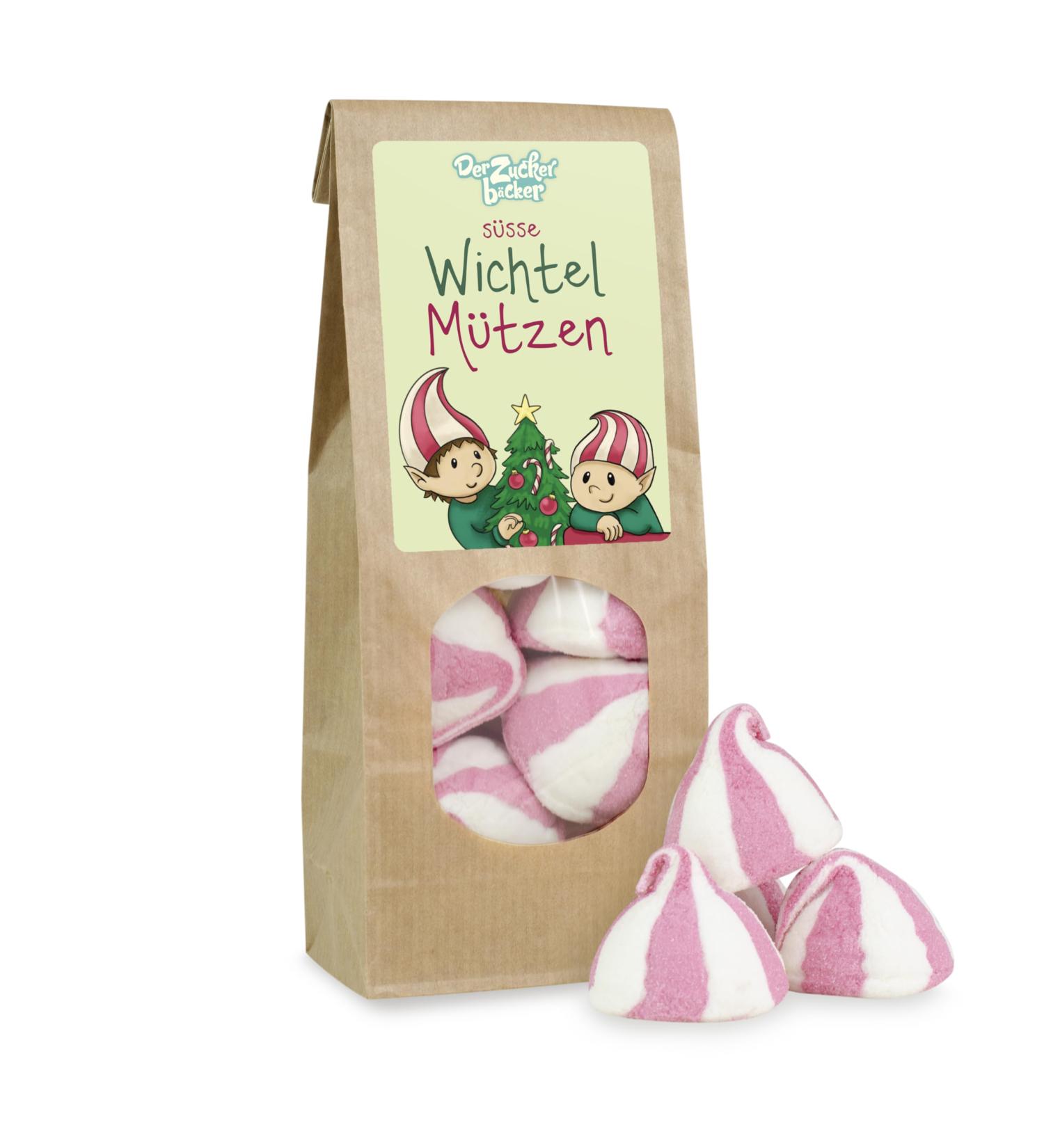 Elf Hats in a Gift Bag - Festive Marshmallow Gifts for Christmas St. Nicholas & Advent Calendar Fillings | Shop Now! - Buy Online on GoSupps.com