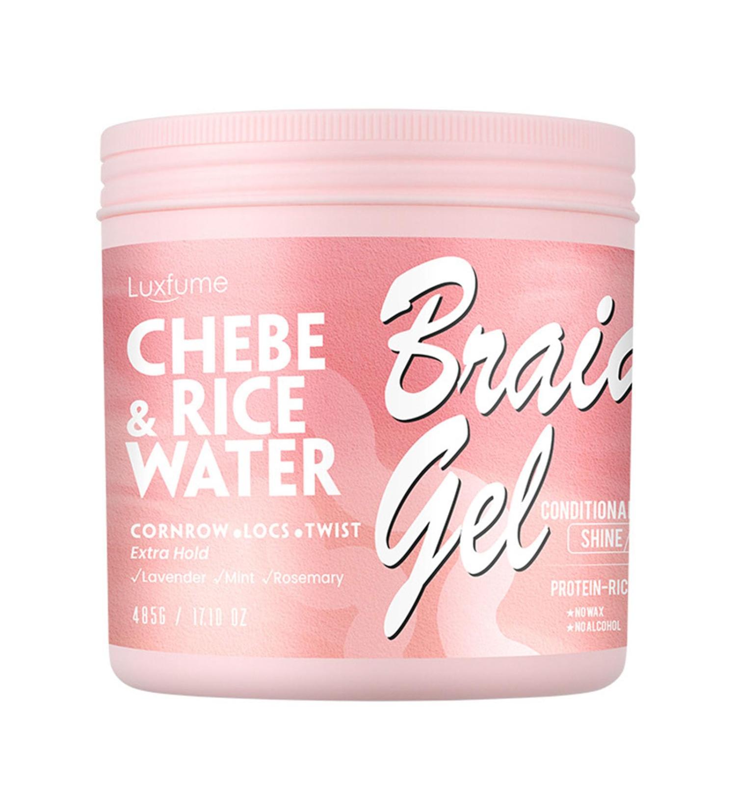 485g Vegan Extreme Hold Hair Styling Gel for Braided Wavy Curly Hair | Non-Greasy Non-Sticky Pomade for Men & Women | Refreshing & International Shipping - Buy Online on GoSupps.com