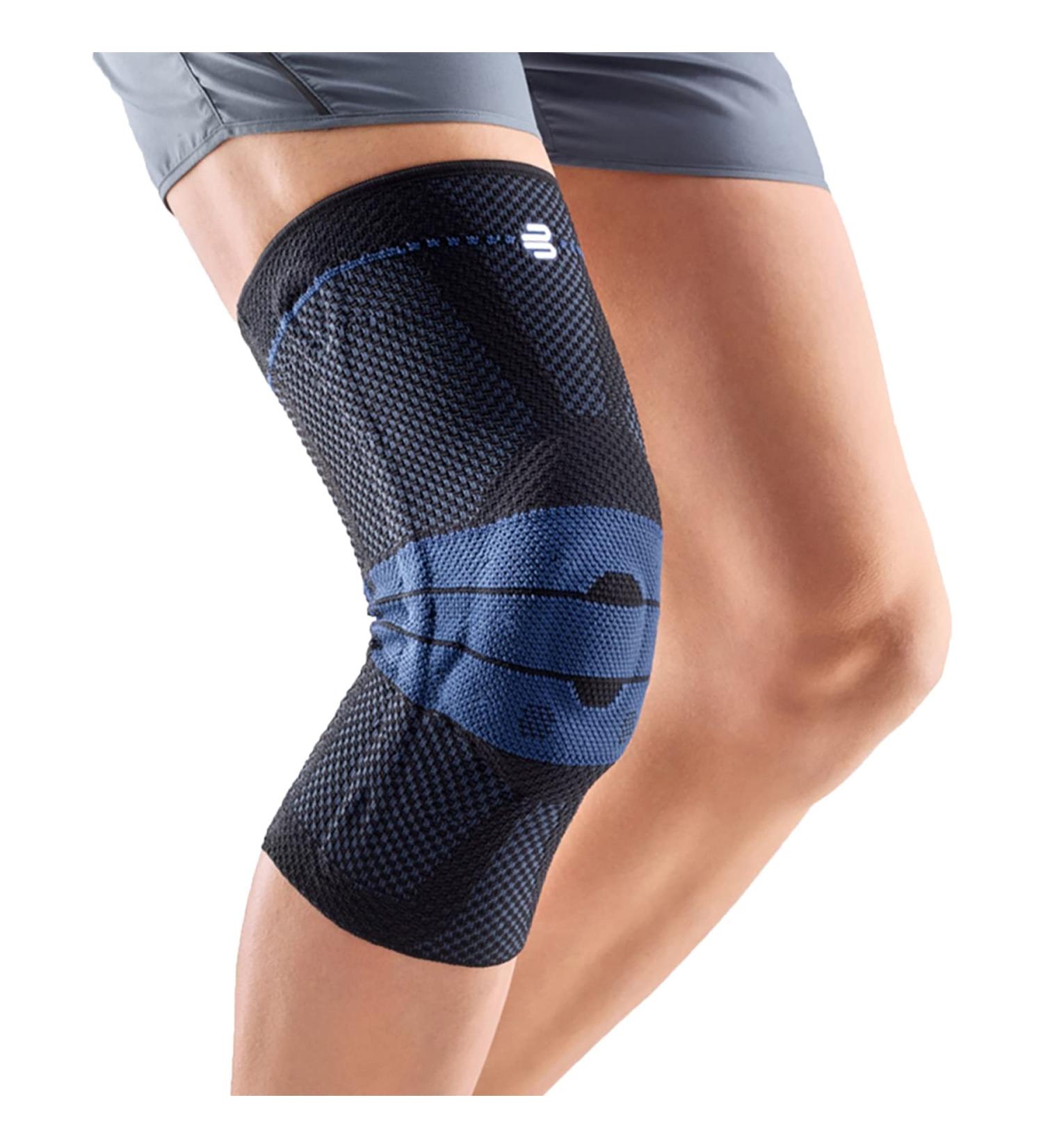 Bauerfeind GenuTrain Knee Brace - Unisex Support for Injury Recovery Gonarthrosis & Arthritis - Size 6 Black - No Silicone Edge - International Shipping Available - Buy Online on GoSupps.com