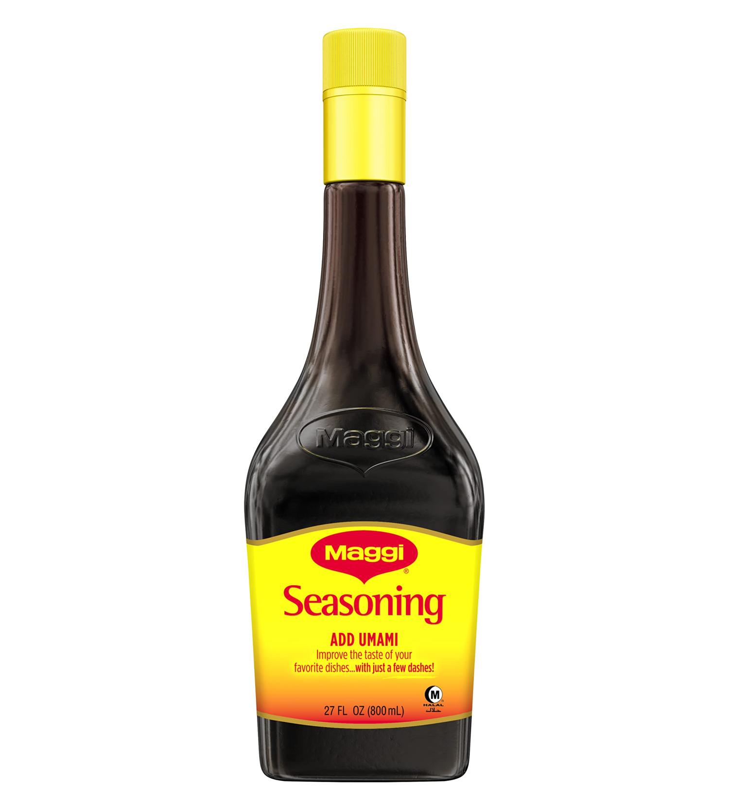 Maggi Liquid Seasoning - 27 fl oz | Versatile Flavor Enhancer | Authentic Asian Cuisine Experience - Buy Online on GoSupps.com