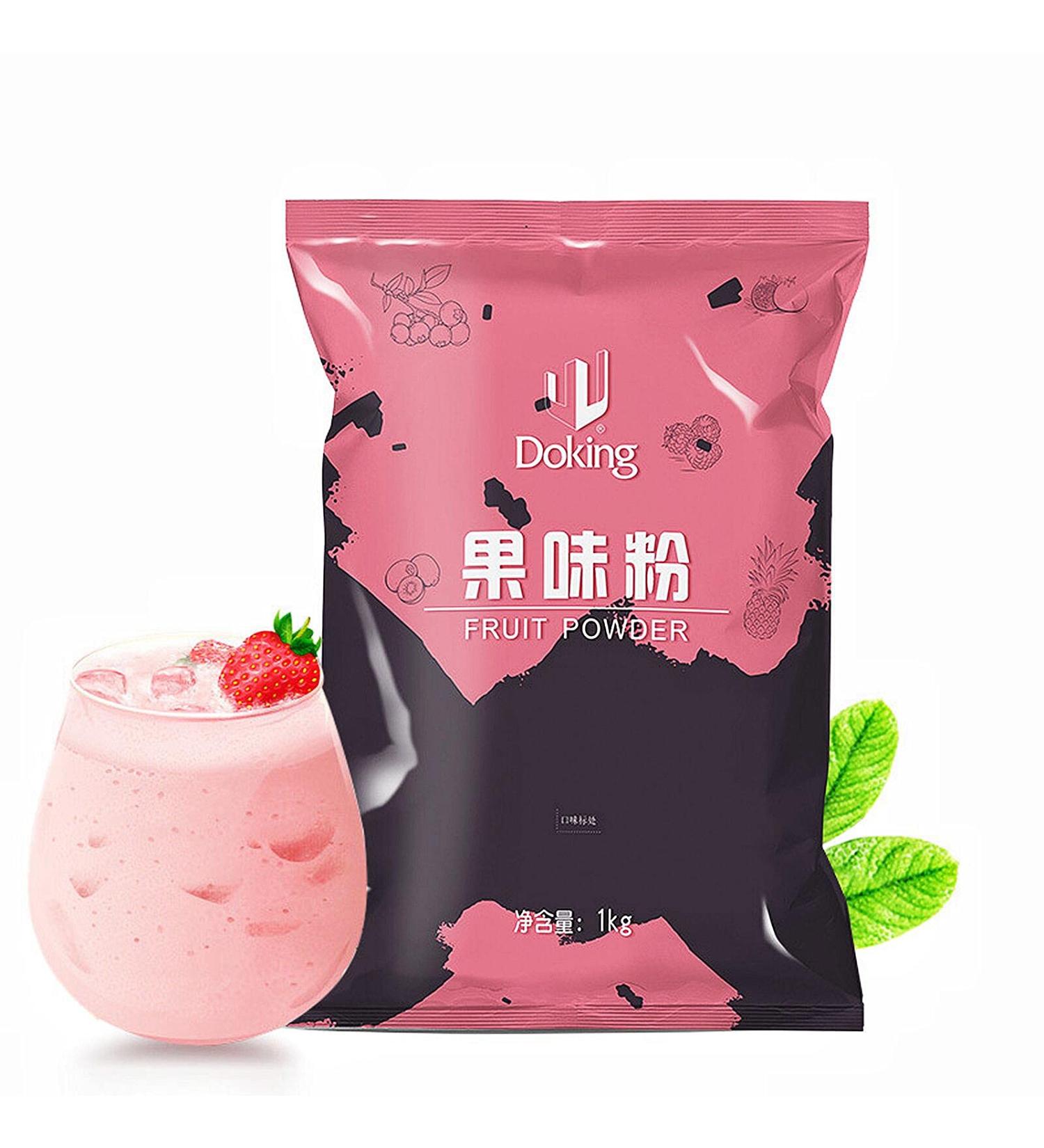 Classic Authentic Bubble Tea Mix - Strawberry Flavor 2.2 lb | Perfect for Hot/Cold Blends, Frappes, Iced Teas | Great for Restaurants & Home Use - Buy Online on GoSupps.com