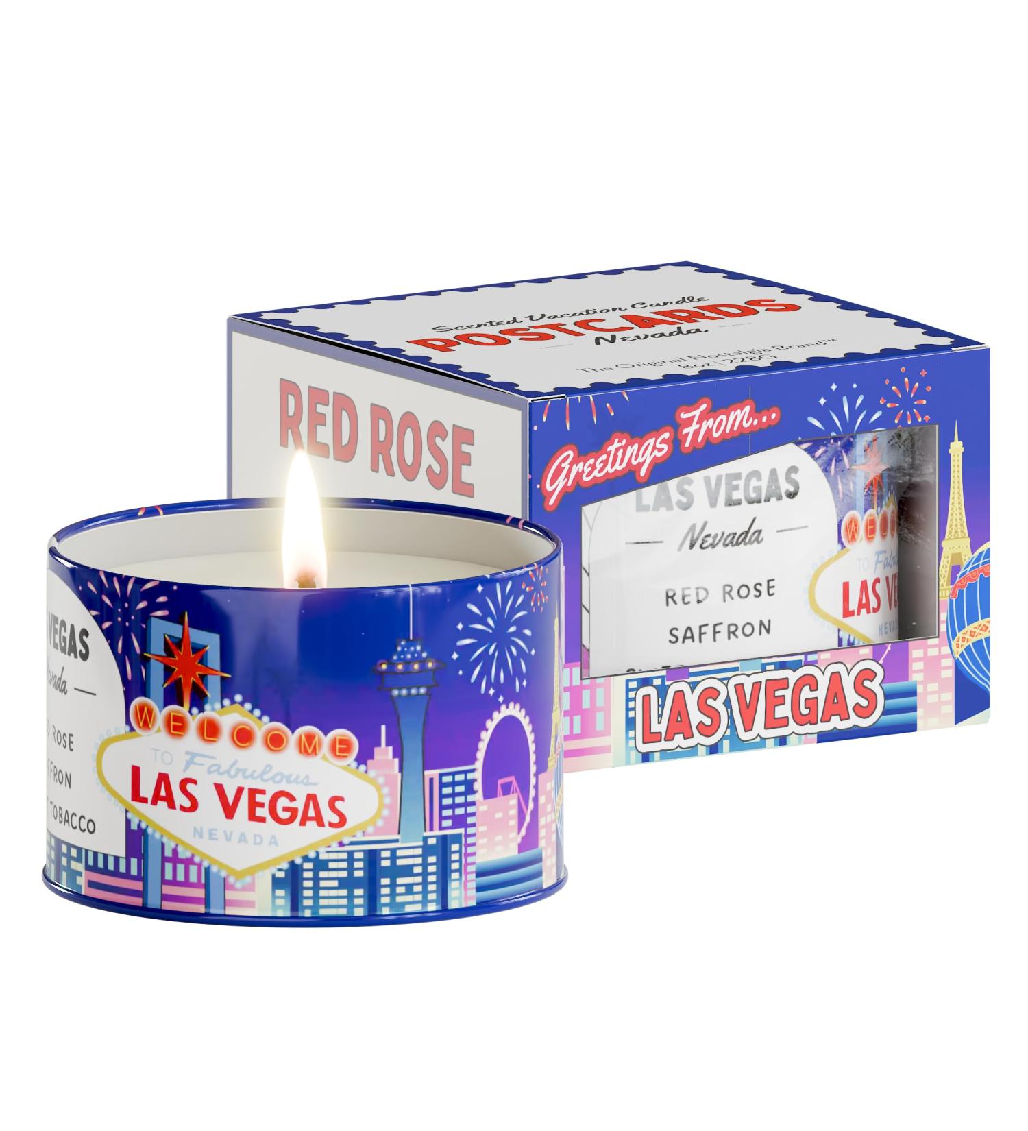 Postcards Scented Destination Candles | Coconut-Soy Wax Gift Box | 50+ Hour Burn Time - Perfect for Gifting - Buy Online on GoSupps.com