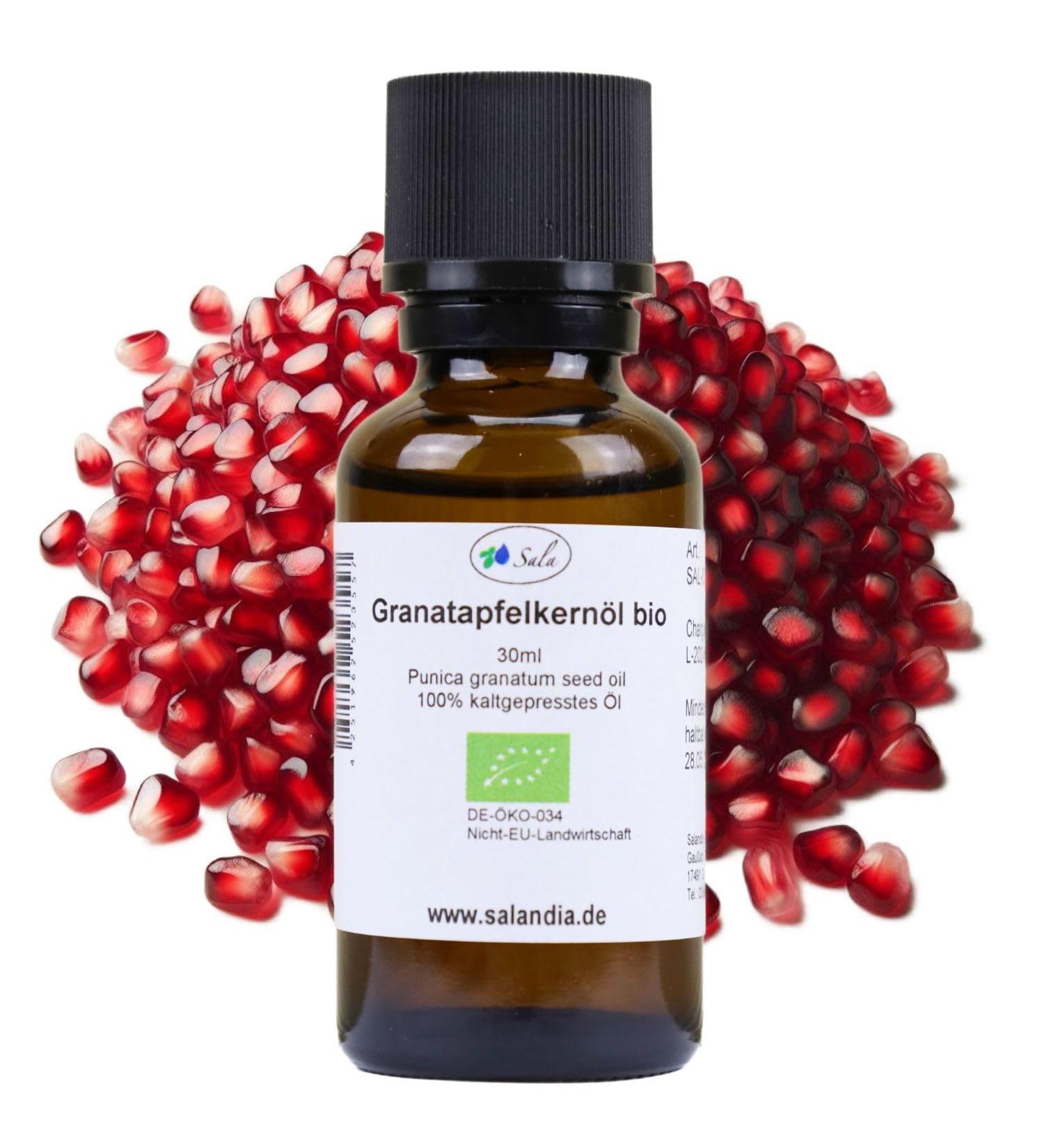 Sala Organic Cold Pressed Pomegranate Seed Oil (30ml)