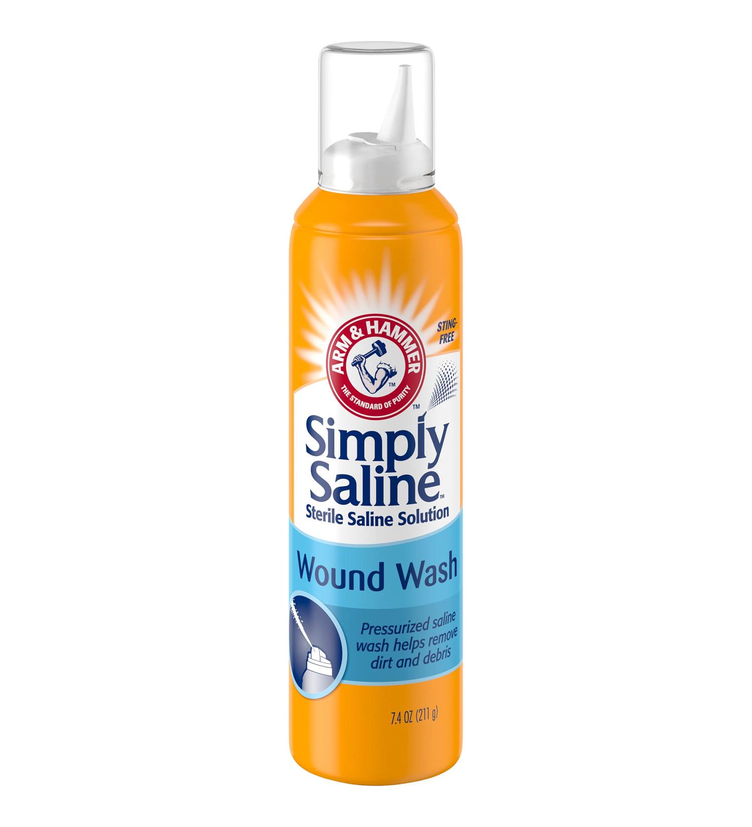 Simply Saline Wound Wash 7.1 Oz Pump Spray - 1 Each - MCK - Buy Online on GoSupps.com