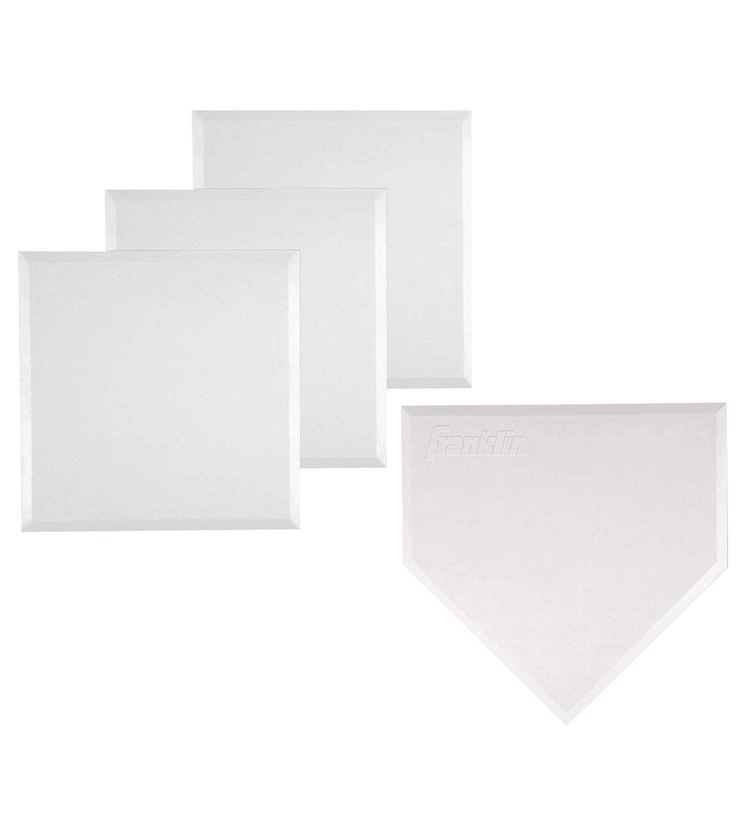 Franklin Sports MLB Baseball Base Set - Rubber Bases for Baseball & Softball with Home Plate - Portable Backyard Sports Bases - Buy Online on GoSupps.com