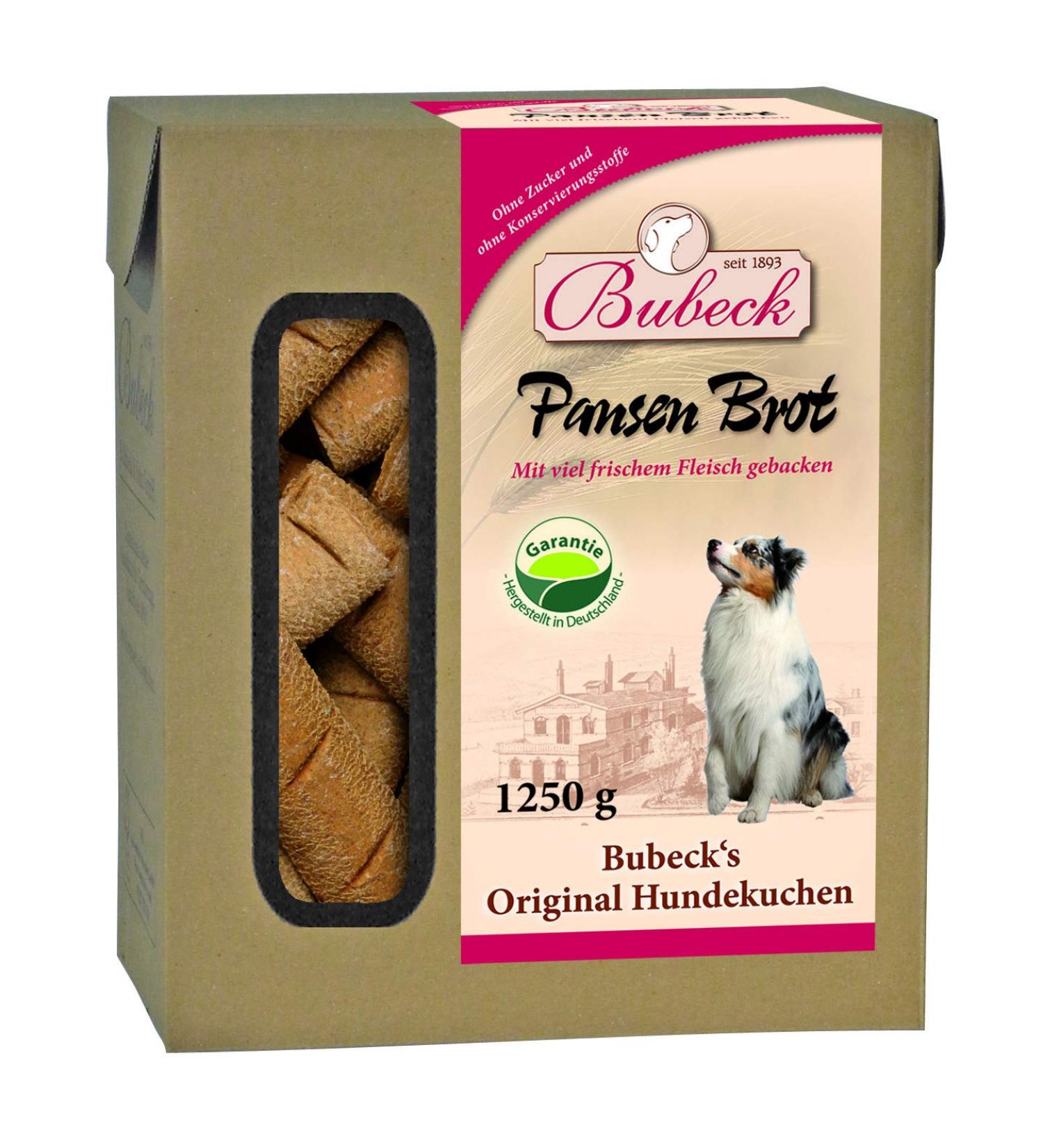 Buy Bubeck Sugar-Free Dog Biscuits Tripe Bread - 4 kg Wheat Treats | International Shipping - Buy Online on GoSupps.com