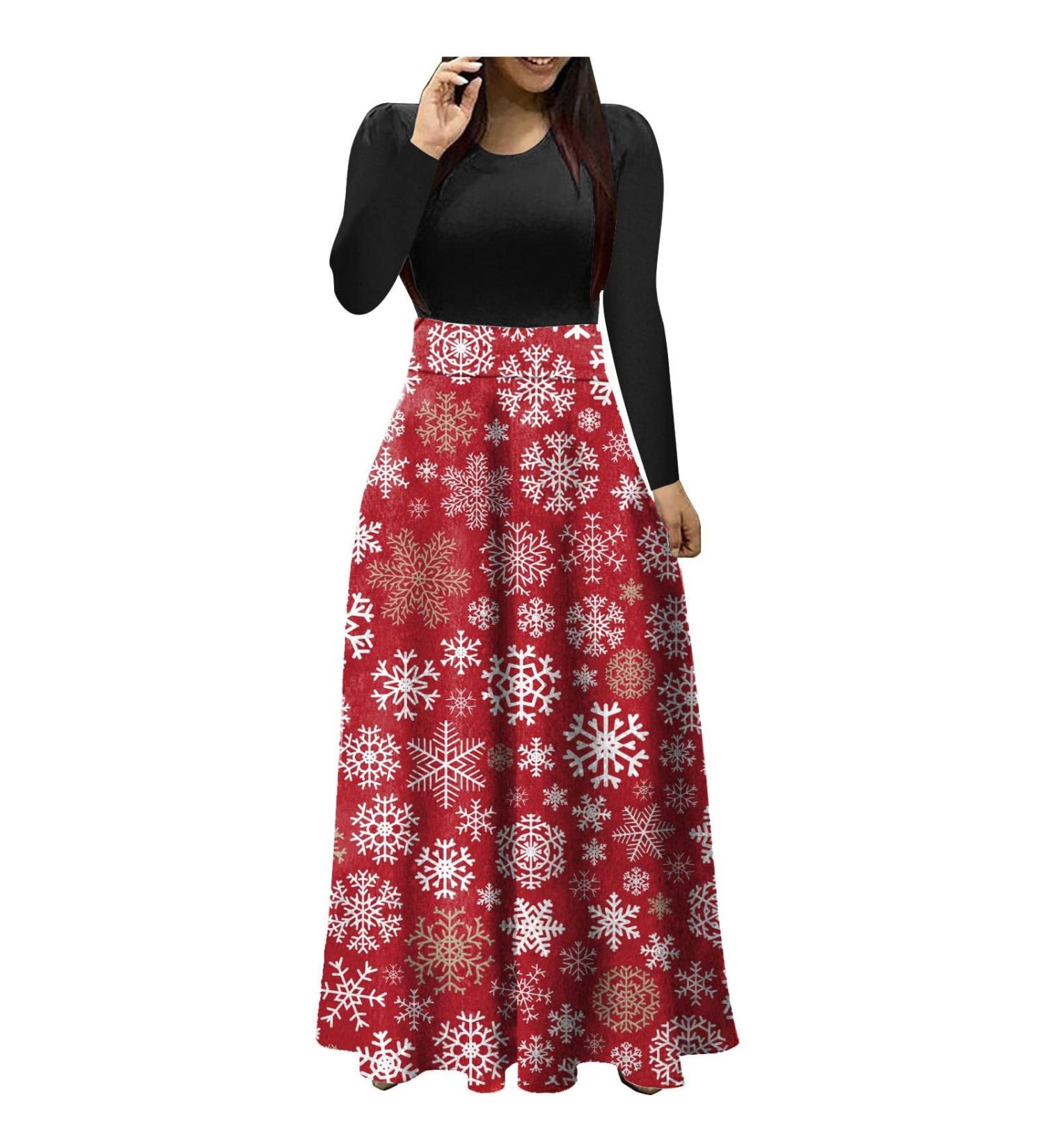 Shop Hanxiulin Christmas Sweater Dress Hoodie - Elegant Long-Sleeved Womens Casual Pink Dress for Autumn/Winter - Buy Online on GoSupps.com