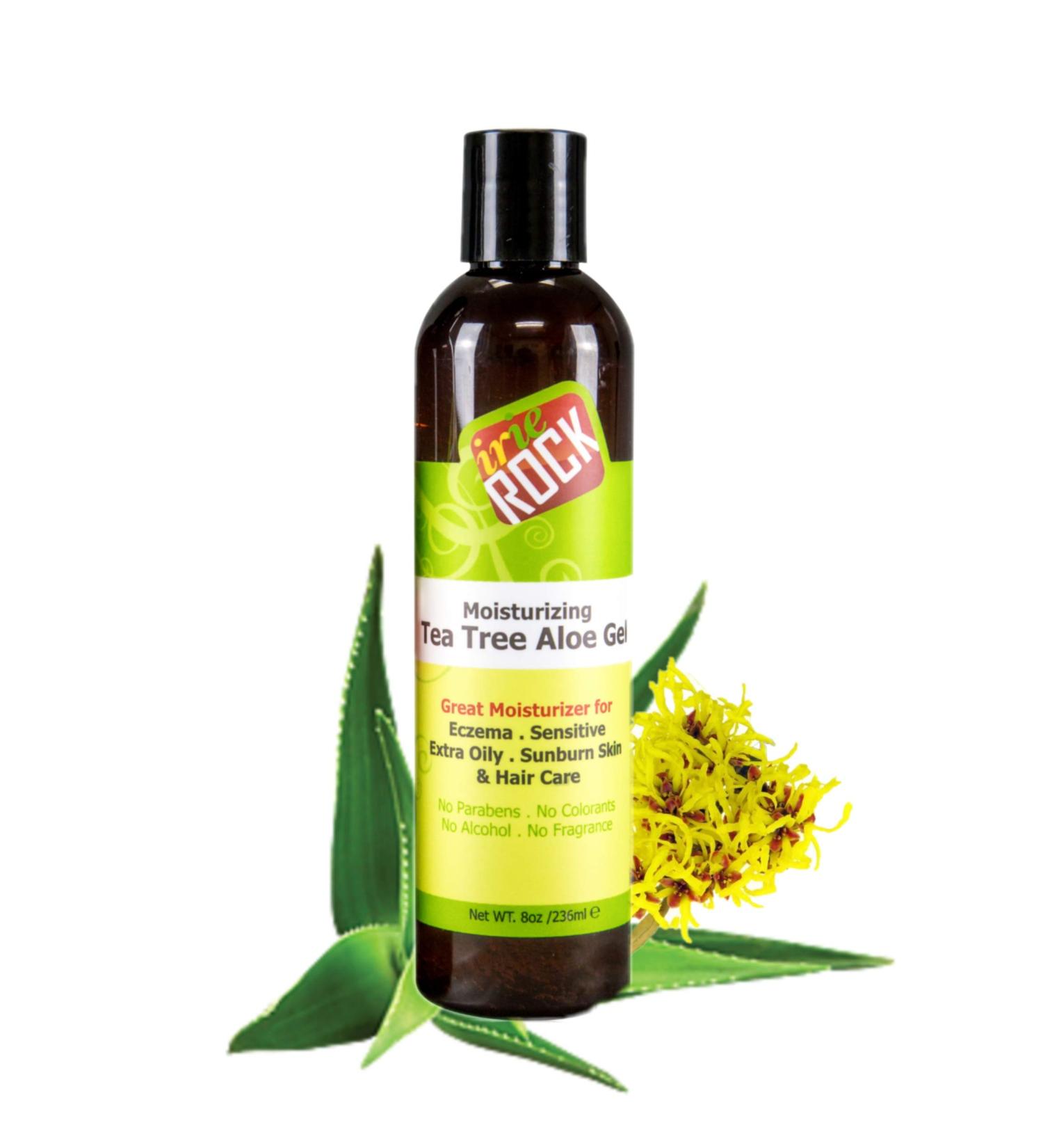 Buy Moisturizing Tea Tree Aloe Gel 8oz - Hydrating Skin Care for All Skin Types | Fast International Shipping - Buy Online on GoSupps.com