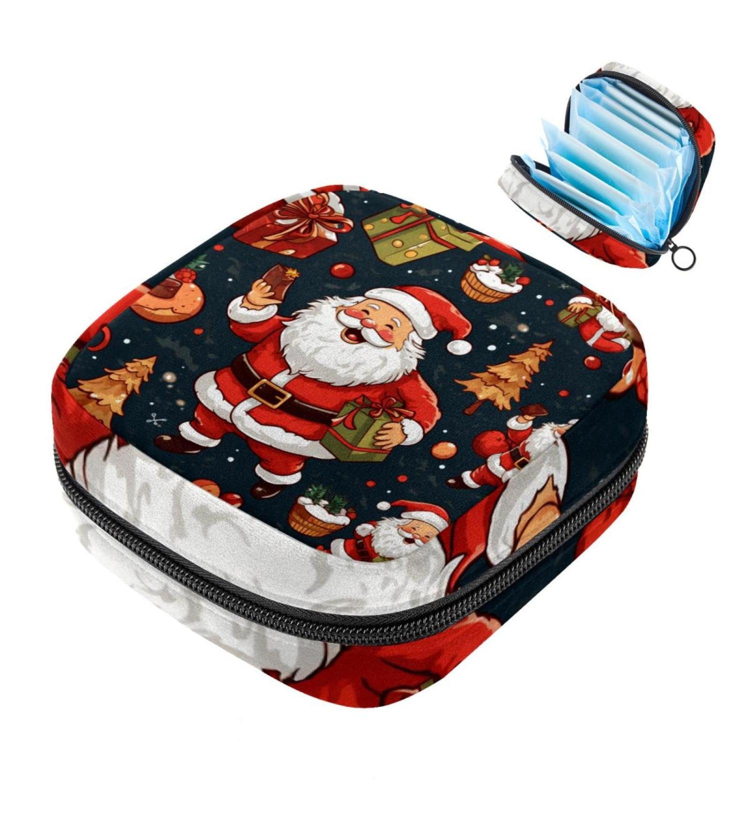 Muoooum Merry Christmas Women's Paper Bag - Stylish Menstrual Cup Pocket Holder for Teens & Women - Color 10 (1 Count) - Buy Online on GoSupps.com