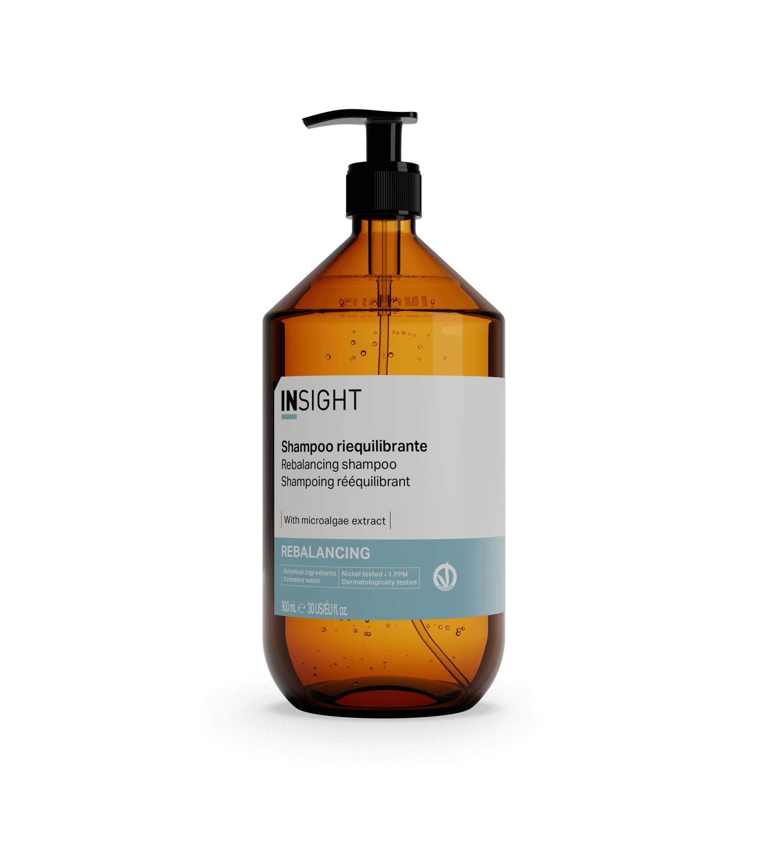 Insight Professional Insight Balancing Shampoo 900 ml cleansing soothing effect glass packaging