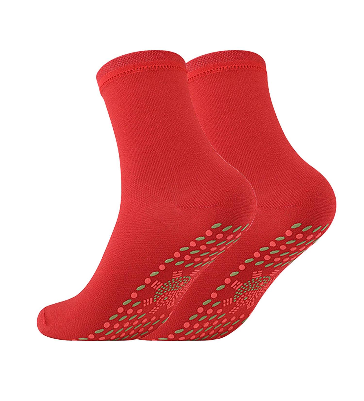 Shop Magnetic Thermosocken - Self-Heating Tourmaline Socks for Men & Women | Winter Foot Warmers & Anti-Fatigue Massage Socks - 1/2/3 Piece Sets - Buy Online on GoSupps.com