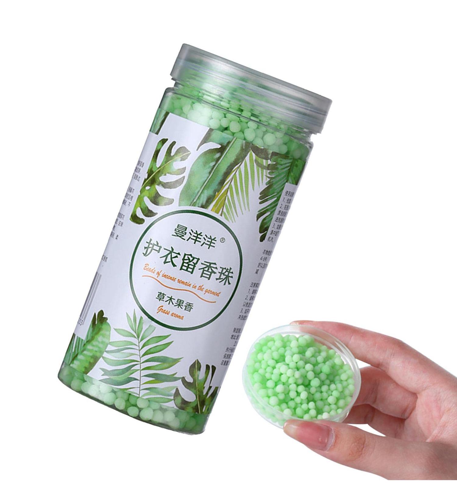 ISCORK Laundry Scented Pearl - Laundry Scented Beads Scented Pearls for Clothes 200 g Fragrance Beads for Clothes Fragrance Enhancing Beads for Laundry Fruity Herbs-200g - Buy Online on GoSupps.com
