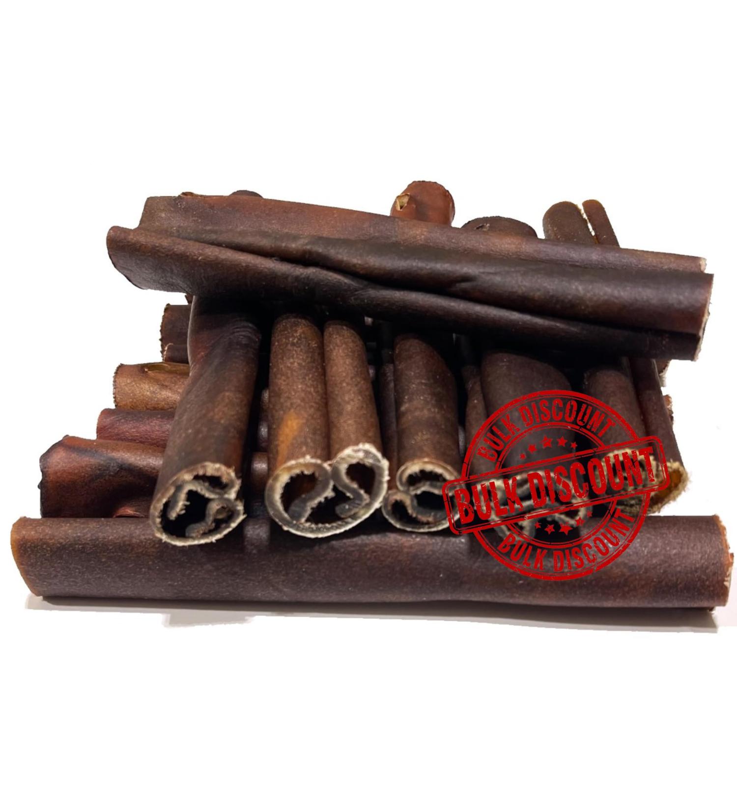 Beef Collagen Sticks for Dogs - Long Lasting Collagen Chews Bulk Buy *(6 INCH 900 Grams) (20-25 Pack Approx.)* - NO Odor - Rawhide Free - Bully Stick Alternative Dental Treats 6 INCH 25 PACK APPROX. - Buy Online on GoSupps.com