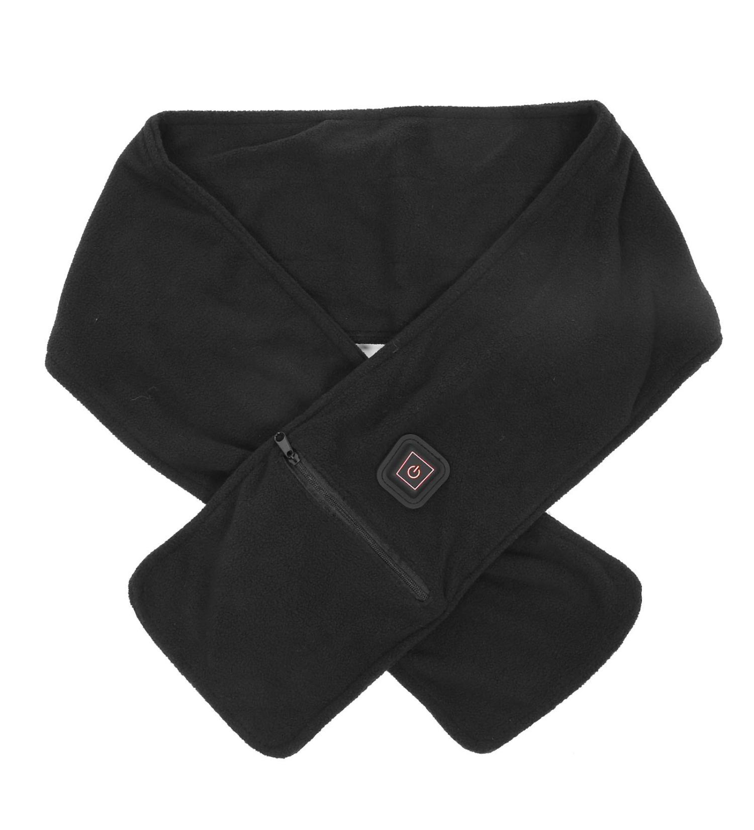 Flexman Heated Scarf - USB Fleece Neck Warmer (47.2x5.9 in) with 3 Temperature Settings for Outdoor Winter Activities - Buy Online on GoSupps.com