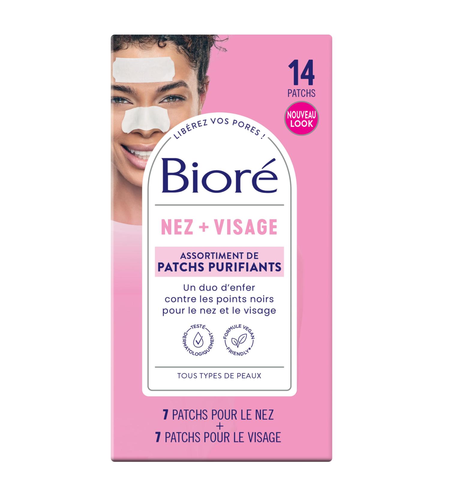 Bior Nose and Face Patches - 14 Pieces | Clear Pores for Glowing Skin | International Shipping Available - Buy Online on GoSupps.com