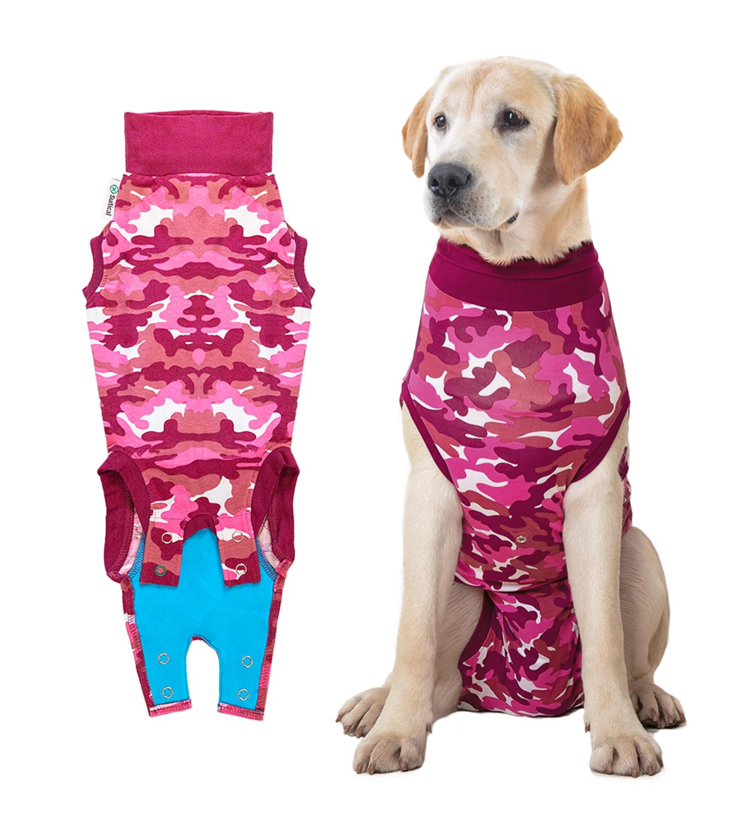 Buy Suitical Recovery Suit for Dogs - XL Pink Camouflage | Best International Shipping - Buy Online on GoSupps.com