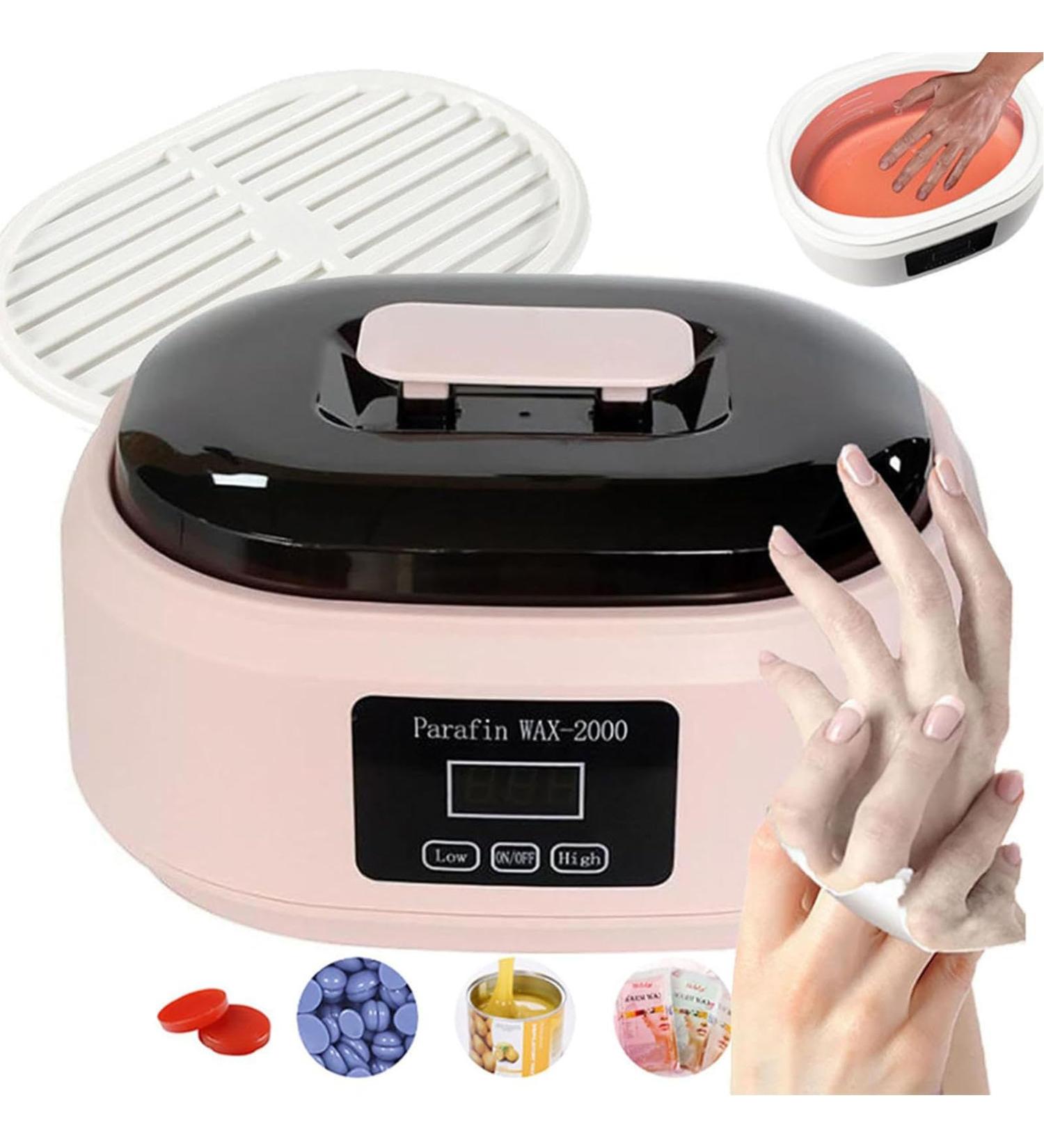 Bain de Cire de Paraffine pour Les Mains et Les Pieds Chauffe-Cire de Paraffine 200 W Contr le de La Temp rature 2 Vitesses Capacit de 2 L pour Salon de Beaut Usage Domestique - Buy Online on GoSupps.com