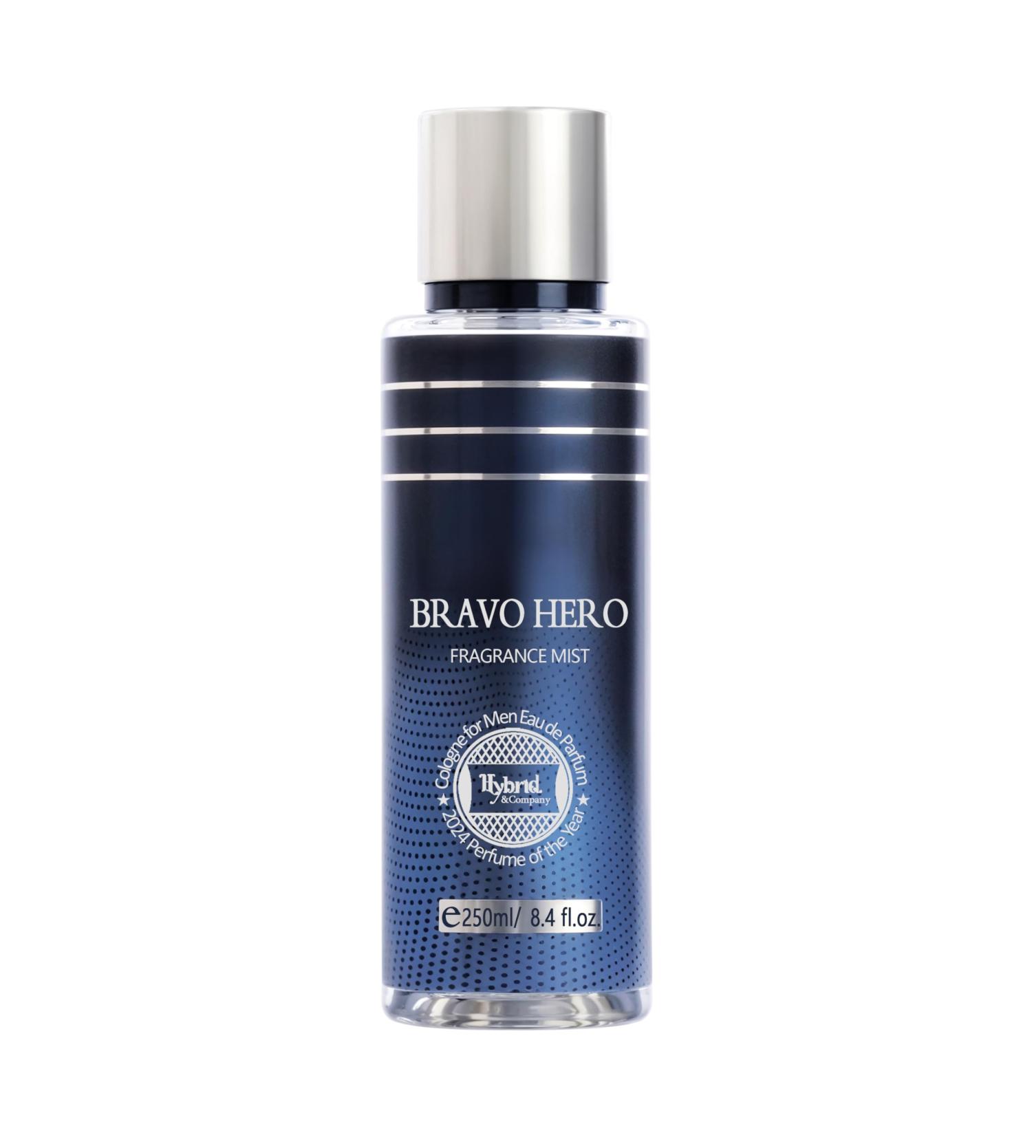 Hybrid & Company Bravo Hero Men Fragrance Body Fragrance Spray Mist 250Ml Bravo Hero 8.4 Fl Oz (Pack of 1) - Buy Online on GoSupps.com