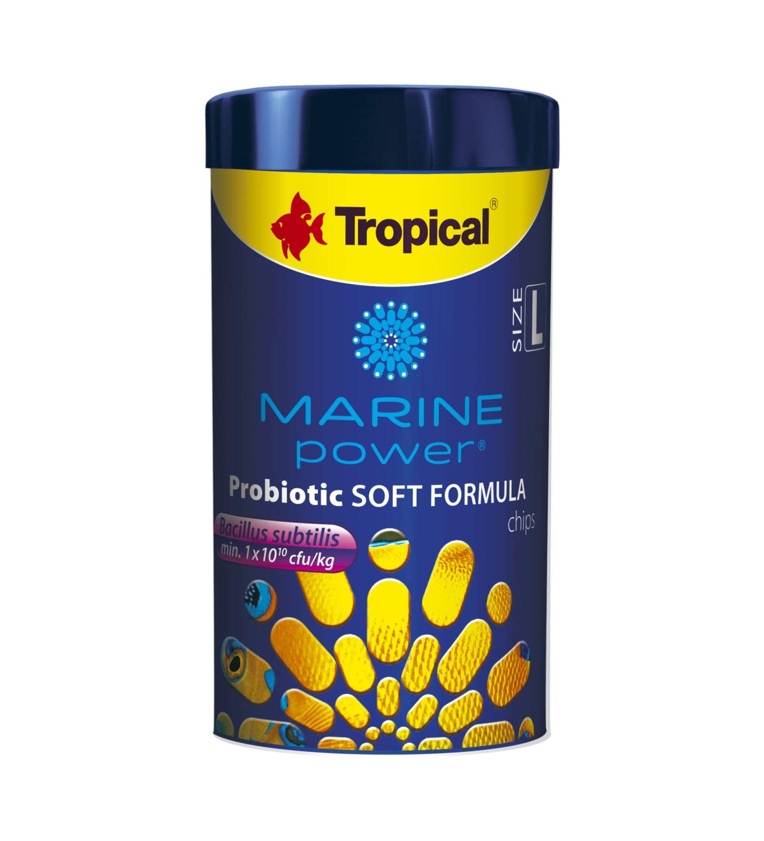 Tropical PROBIOTIC Soft Formula Size L 100ml / 52g - Fish Food, Rich in Algae and Crustaceans