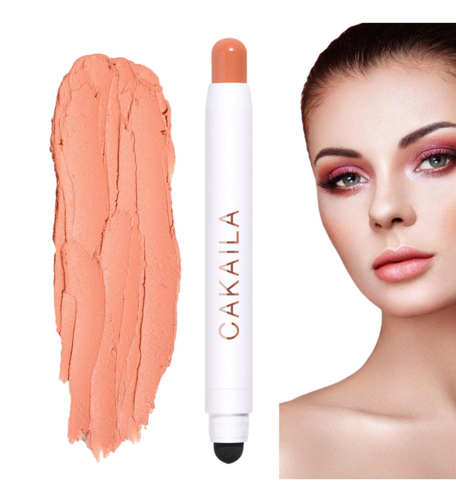 Eye Brightener Stick Smudge-Proof Double-end Pencil Eyeshadow Stick - Eyeliner Stick Automatic Rotating Eyeliner Make Up Coatuiyo - Buy Online on GoSupps.com