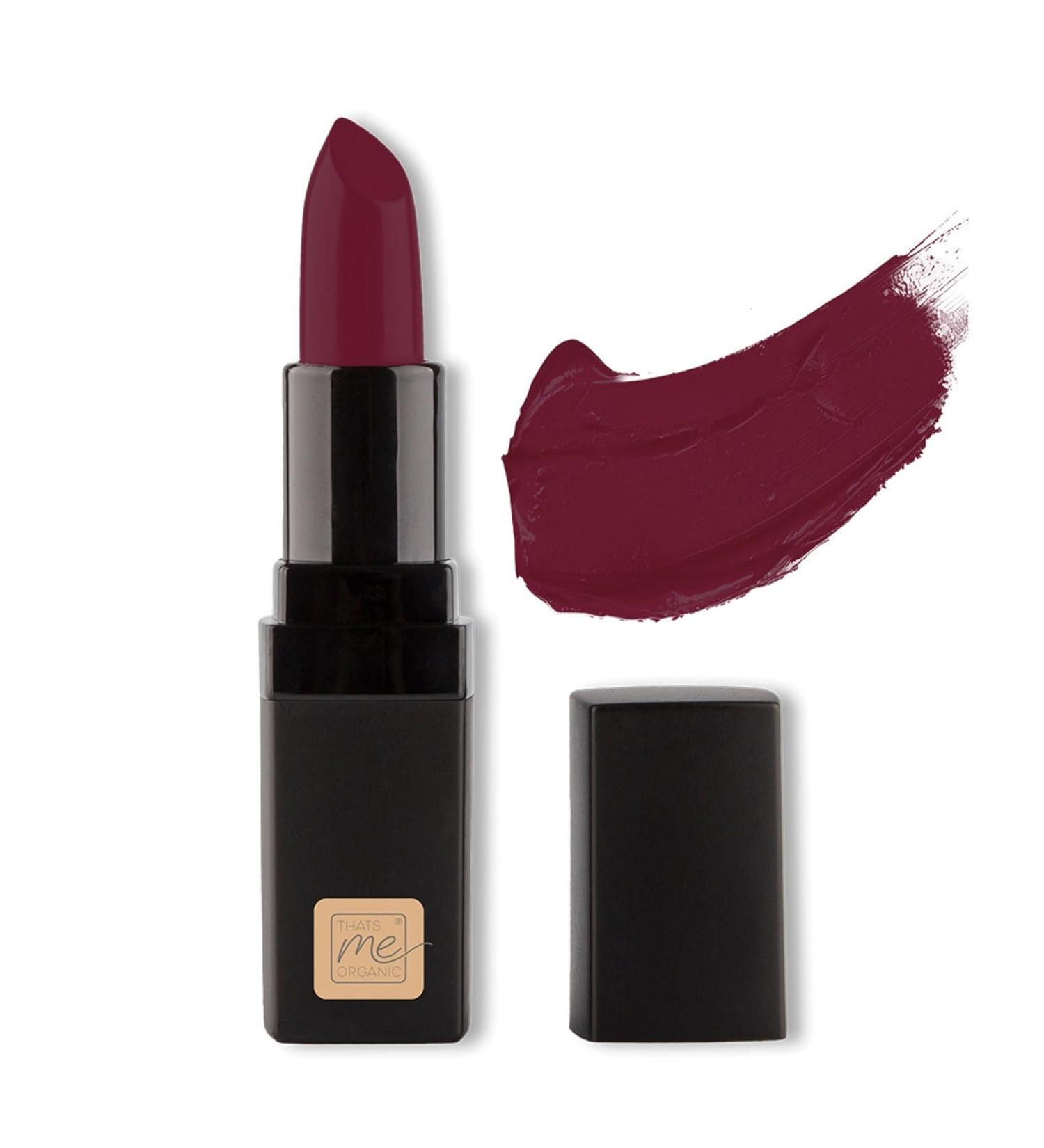 Thats me organic Organic Lipstick Intensely Pigmented & Long Lasting Natural Satin Finish - Sweet Berry - Buy Online on GoSupps.com