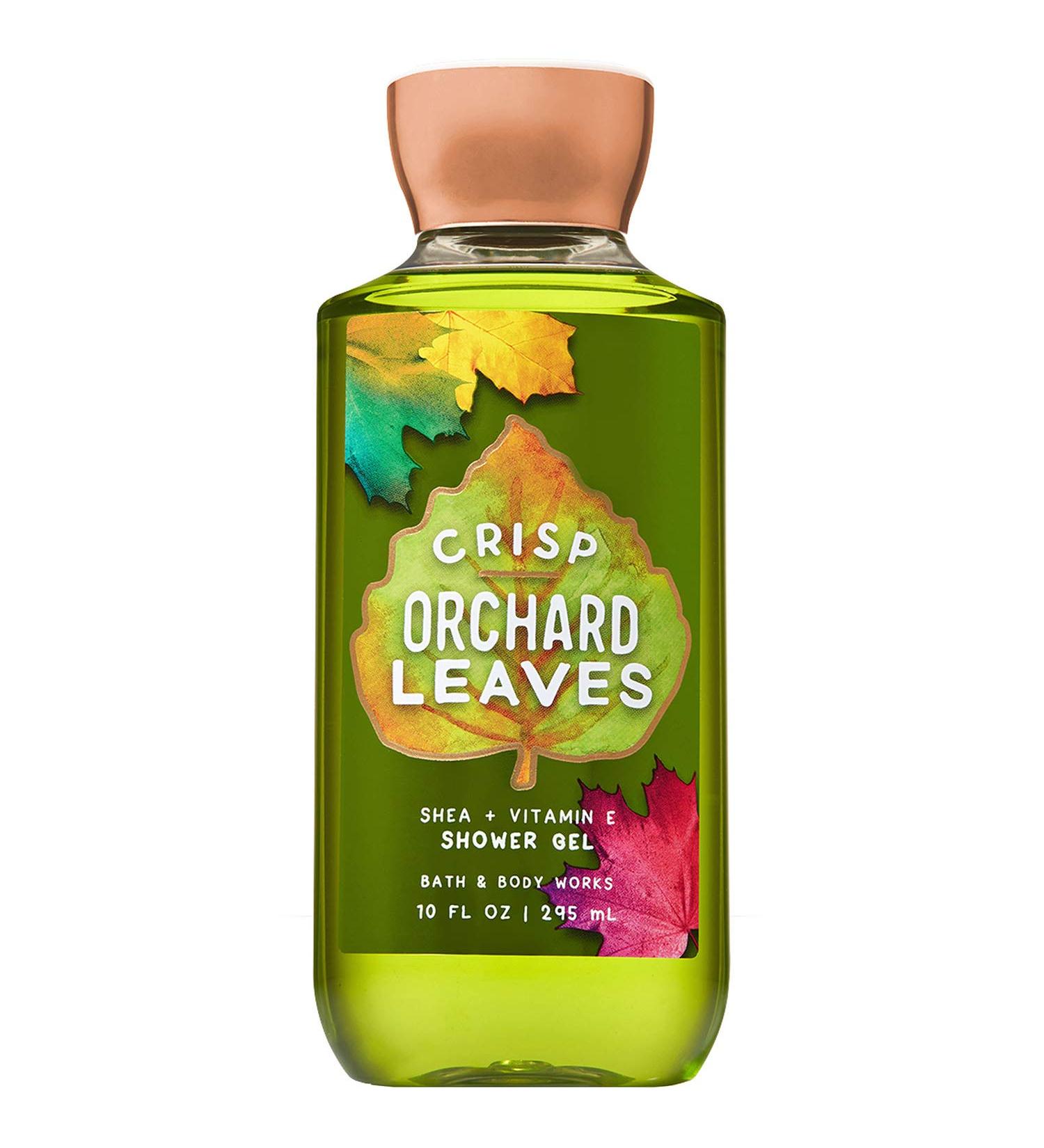 Bath and Body Works Crisp Orchard Leaves Shower Gel Wash 10 Ounce 2018 Collection