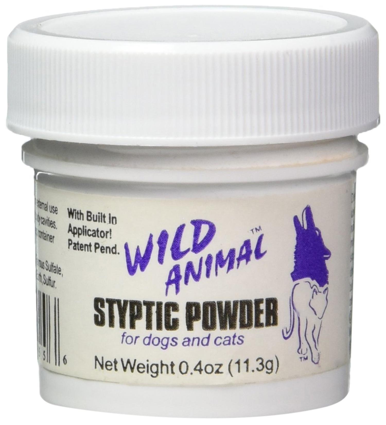 Wild Animal Styptic Powder - Fast-Acting Pet First Aid Solution - Buy Online on GoSupps.com