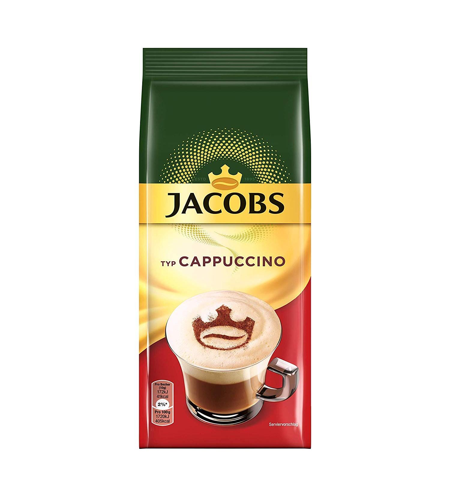 Buy Jacobs Cappuccino 400g Refill Bag Premium Coffee Specialty for International Shipping - Buy Online on GoSupps.com
