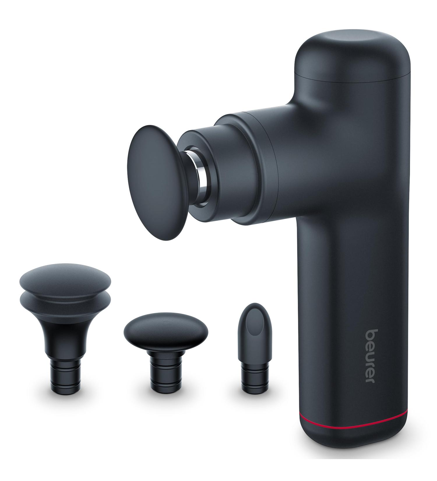 Beurer MG 79 Massage Gun - Compact & Sensitive | 3 Attachments & Intensity Levels | Perfect for Gentle Trigger Point Muscle Relief - Buy Online on GoSupps.com