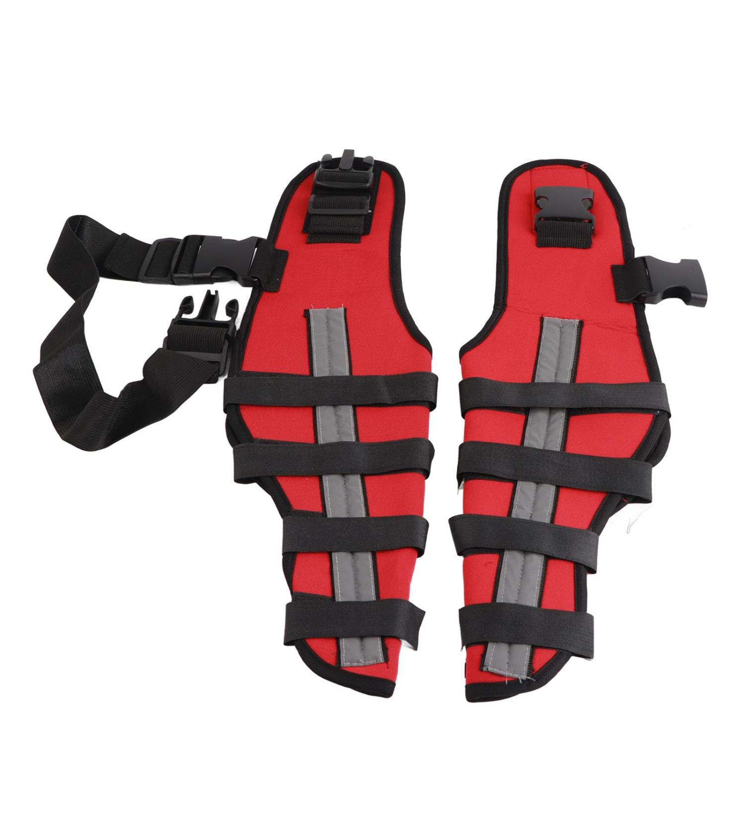 Dog Knee Brace Adjustable Dog Leg Brace Double Rear Leg Brace Elastic Shockproof Dog ACL Brace CCL Brace Hind Leg Pet Knee Pads with Reflective Strips for Pets and Dogs (M) Medium - Buy Online on GoSupps.com