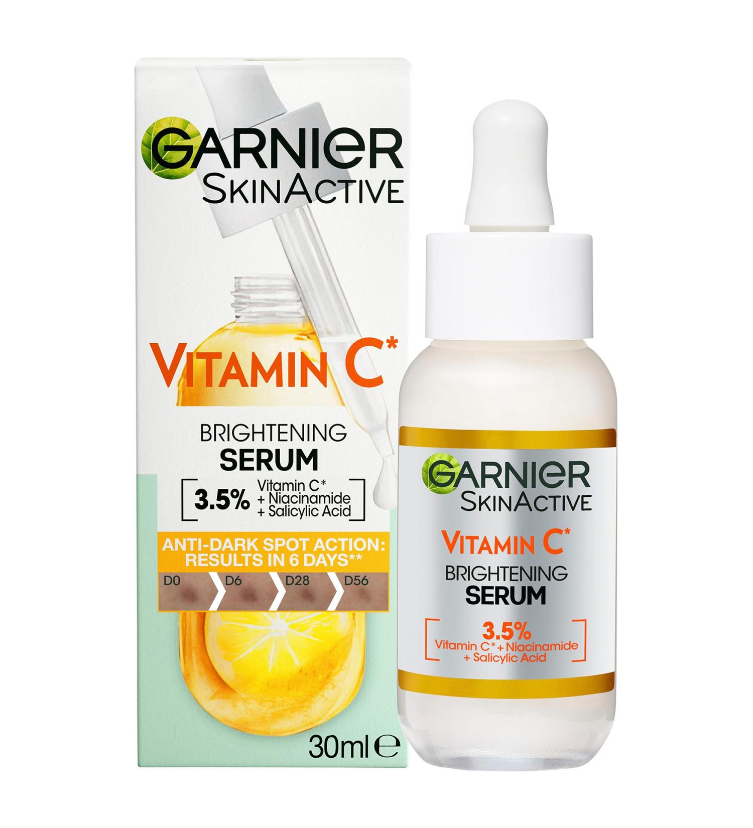 Garnier Naturals Vit C Anti-Dark Spot Serum 30 ml - Buy Online on GoSupps.com
