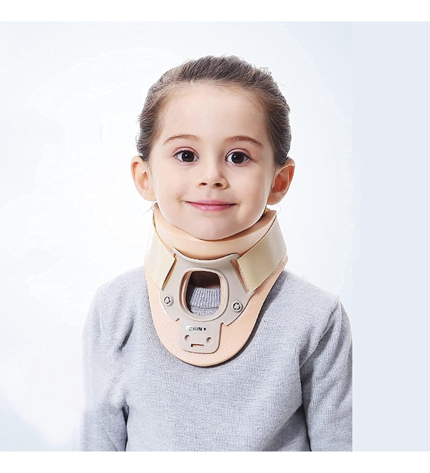 JLASDR Adjustable Neck Brace Collar for Children | Neck Support for Injury Relief & Spine Pressure Relief - Buy Online on GoSupps.com