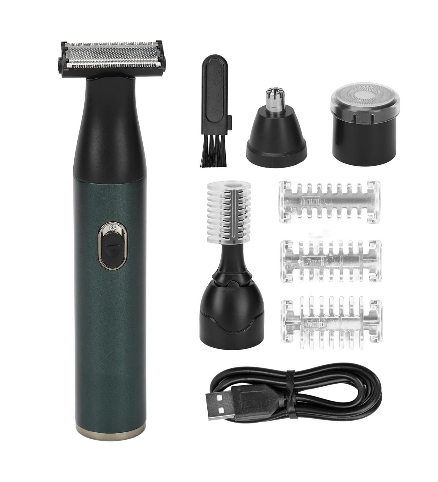 4 in 1 Hair Trimmer - Multi-Functional Grooming Clipper for Men | Beard Eyebrow & Nasal Hair Removal - Buy Online on GoSupps.com
