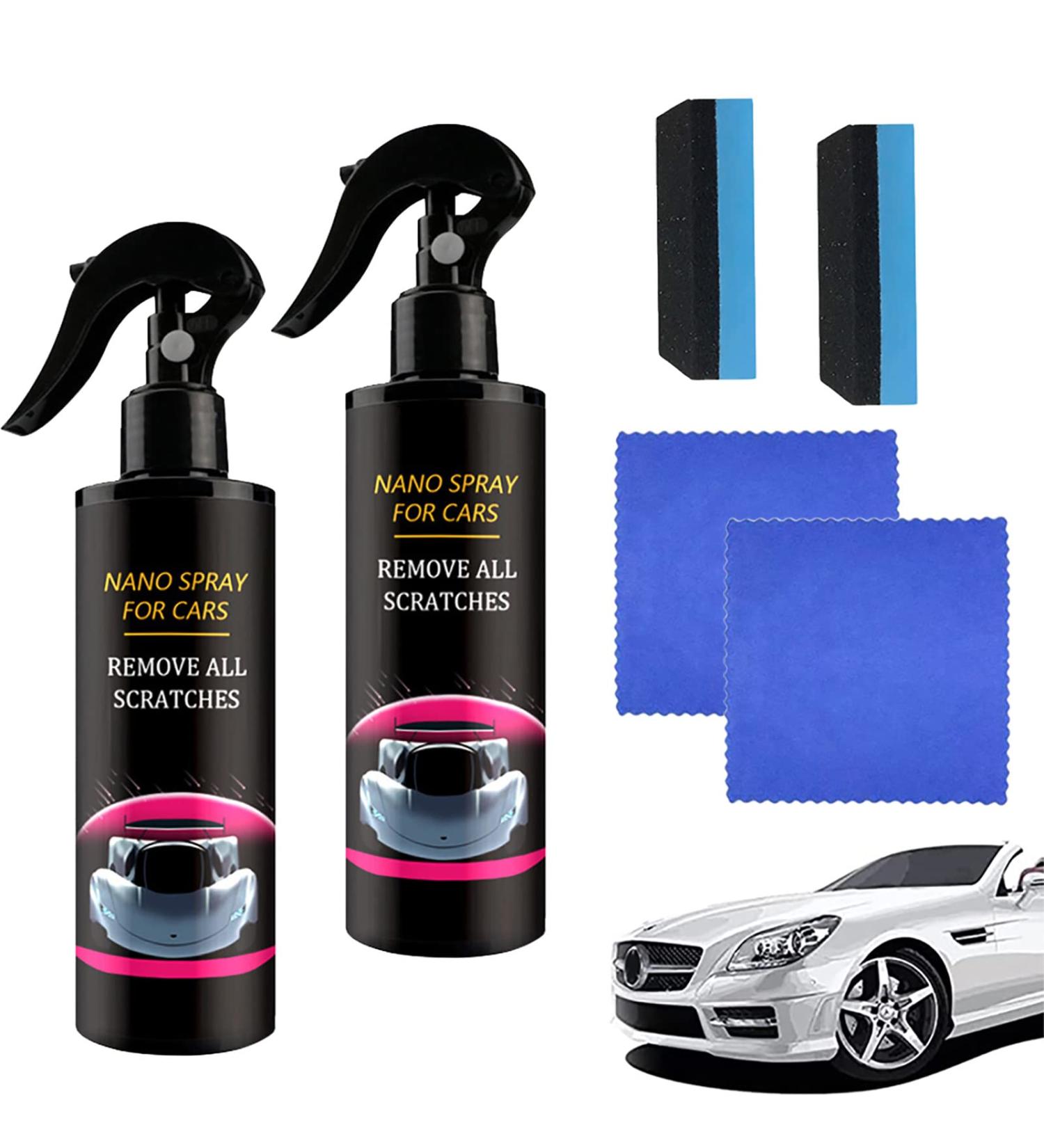 Nano Car Scratch Repair Spray Sorakarake Car Scratches Repair Nano Spray Nano Spray Car Scratch Repair Car Scratch Repair Nano Spray Nano Car Scratch Removal Spray (2Pcs 120ml) 2pcs 120ml - Buy Online on GoSupps.com