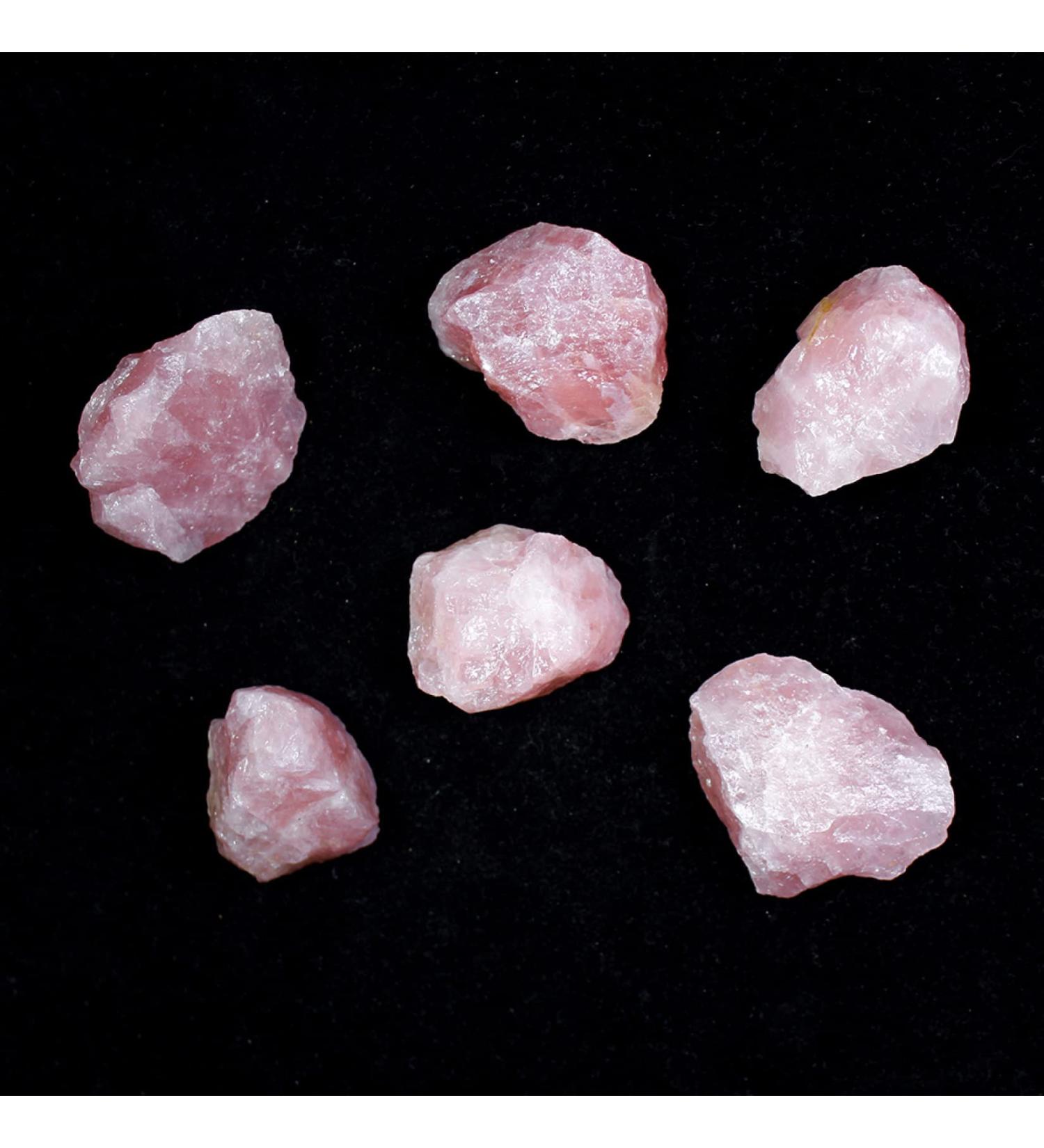 Natural Crystal Rough 30-40mm Natural Raw Rose Quartz Rough Love and Minerals Fish Tank 30-40 mm Pink - Buy Online on GoSupps.com
