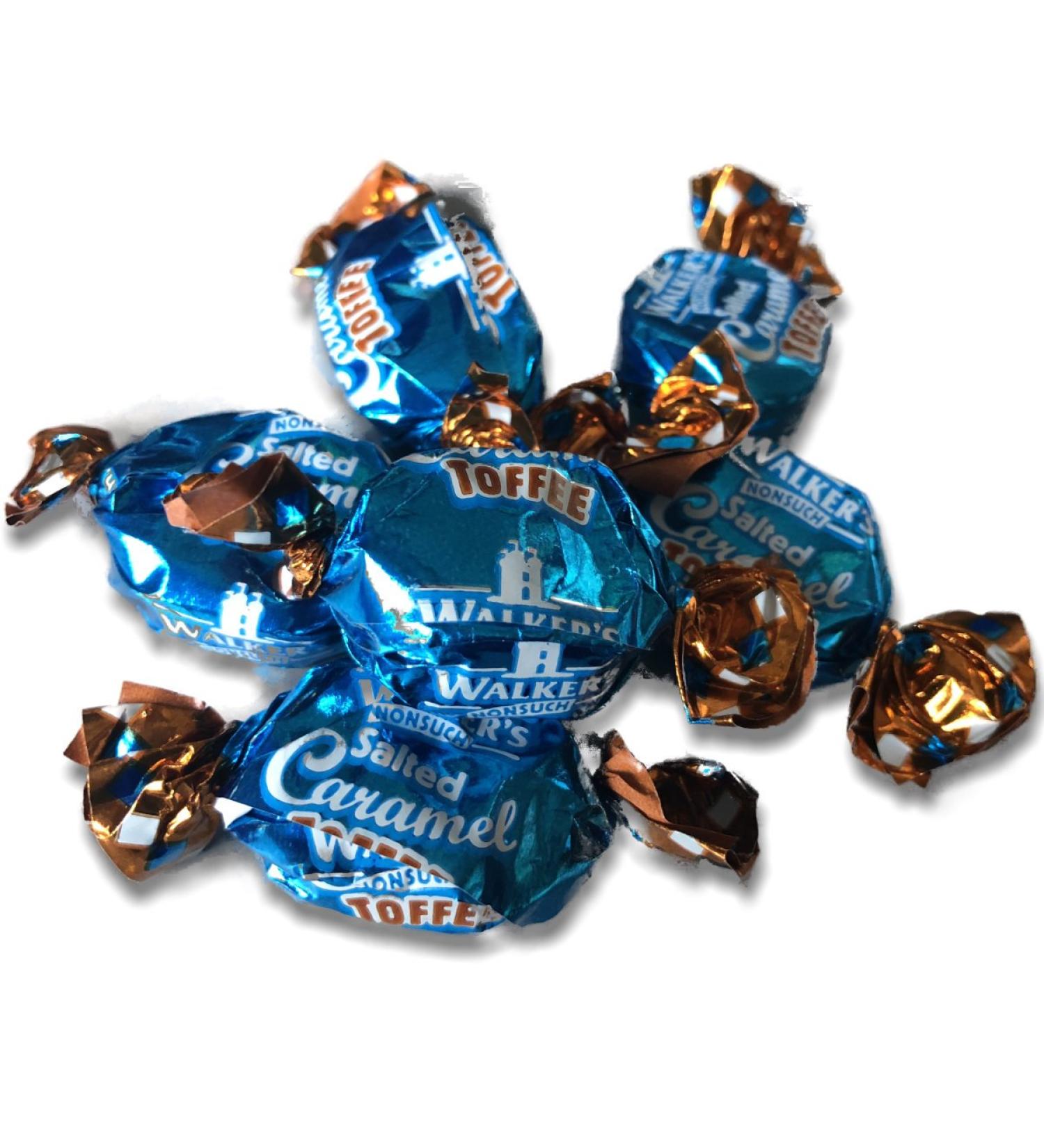 Walkers Salted Caramel Toffee Wrapped Retro Sweet Shop Traditional Old Fashioned (500g)