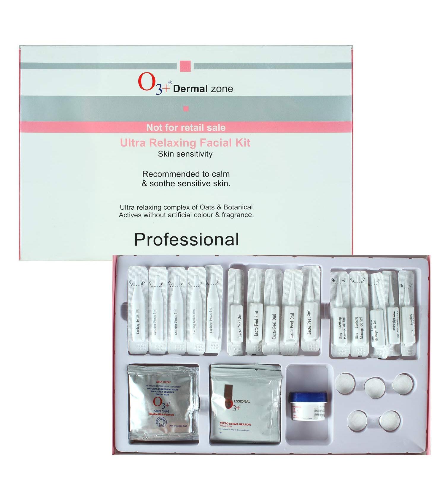 O3+ Dermal Zone Ultra Relaxing Facial Kit - Buy Online on GoSupps.com