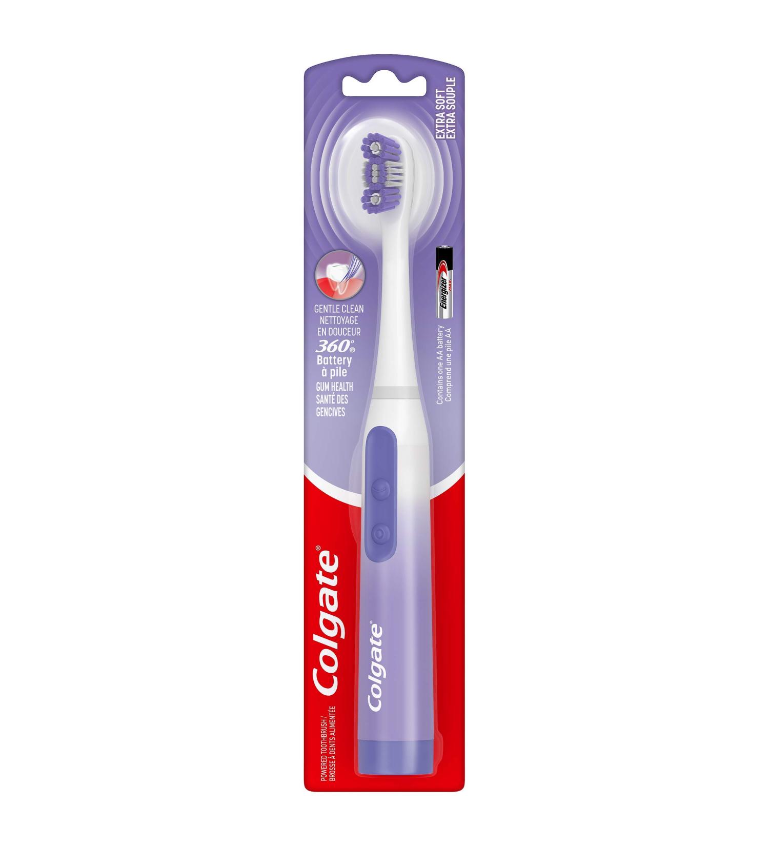 Colgate 360 Gum Health Sonic Powered Battery Toothbrush 1 Count - Buy Online on GoSupps.com