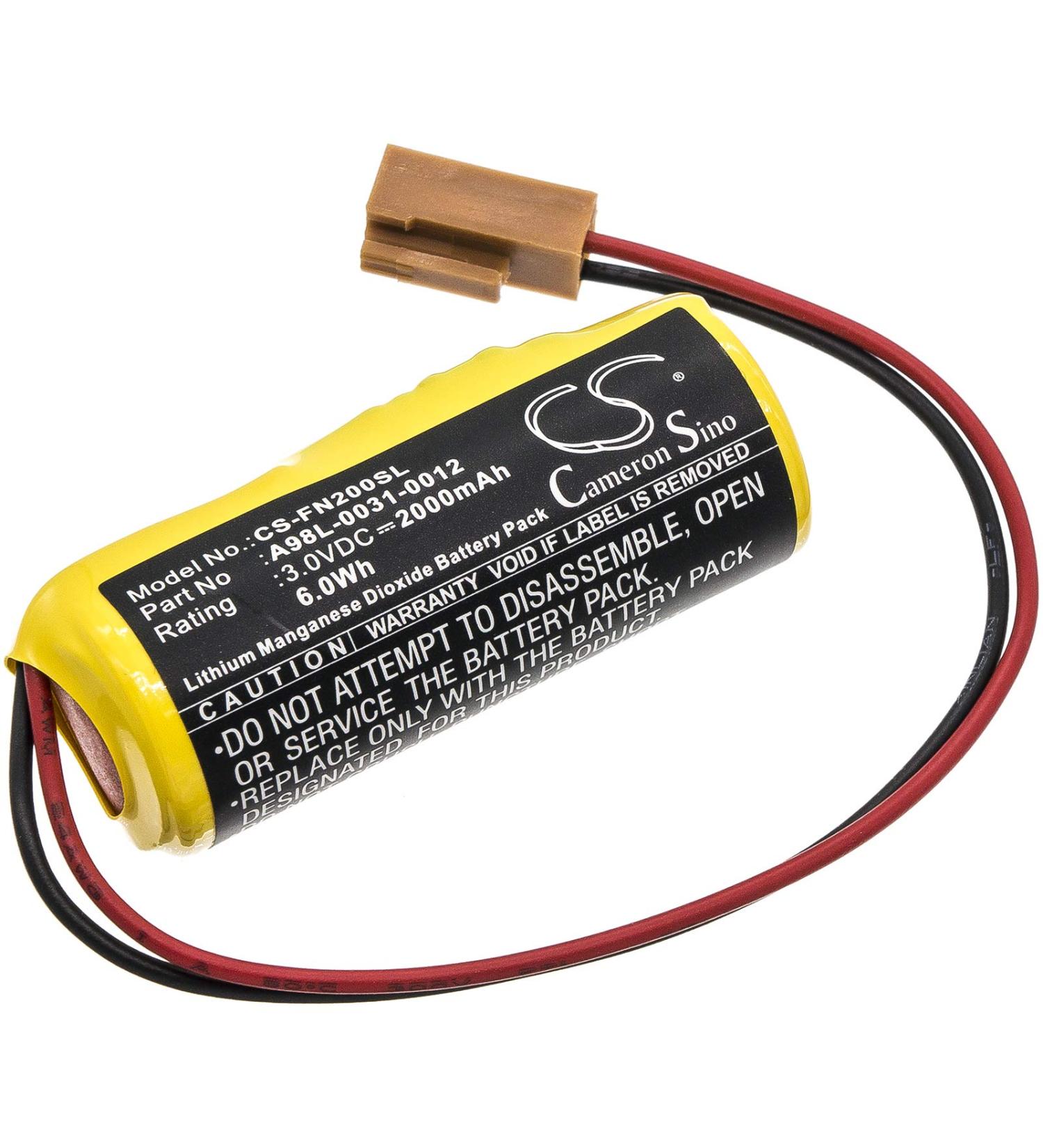 Battery Replacement for Fanuc LX98L-0031-0012 | 16i 18i 21i | International Shipping Available - Buy Online on GoSupps.com