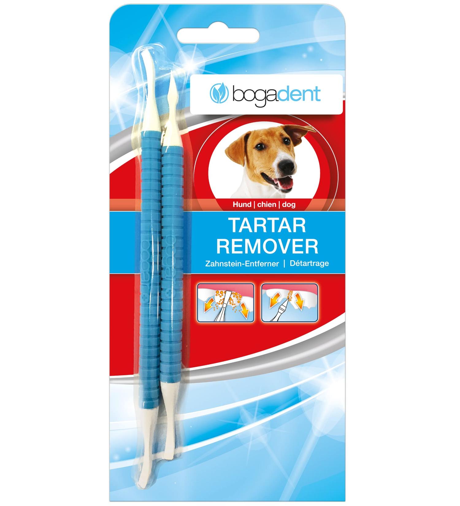 Bogadent Tartar Remover for Dogs & Cats | Gentle & Effective Hard Plastic Tartar Removal Tool - Buy Online on GoSupps.com