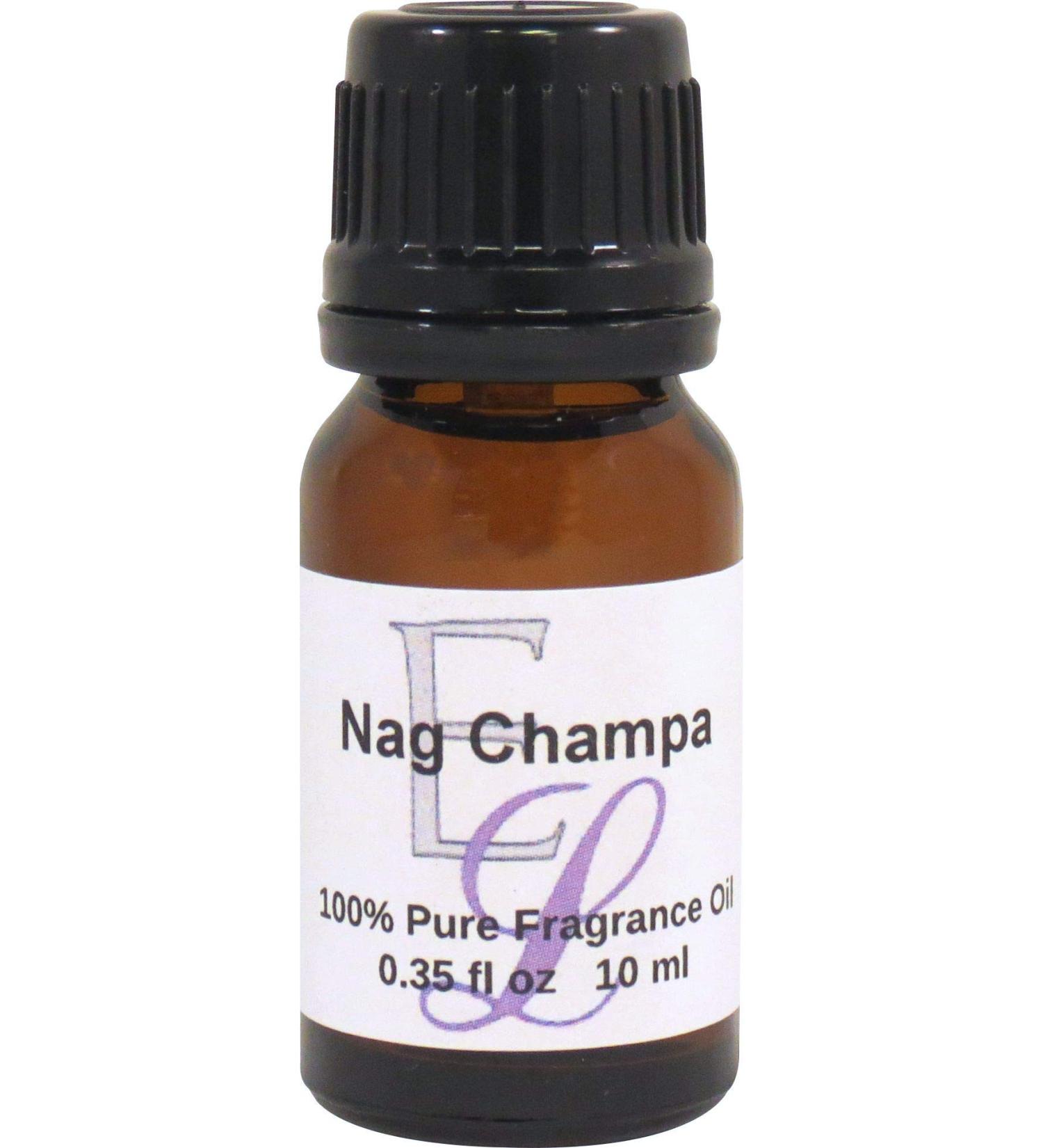 Nag Champa Fragrance Oil 10ml - Premium Long Lasting Aromatherapy Diffuser Oil by Eclectic Lady - Buy Online on GoSupps.com